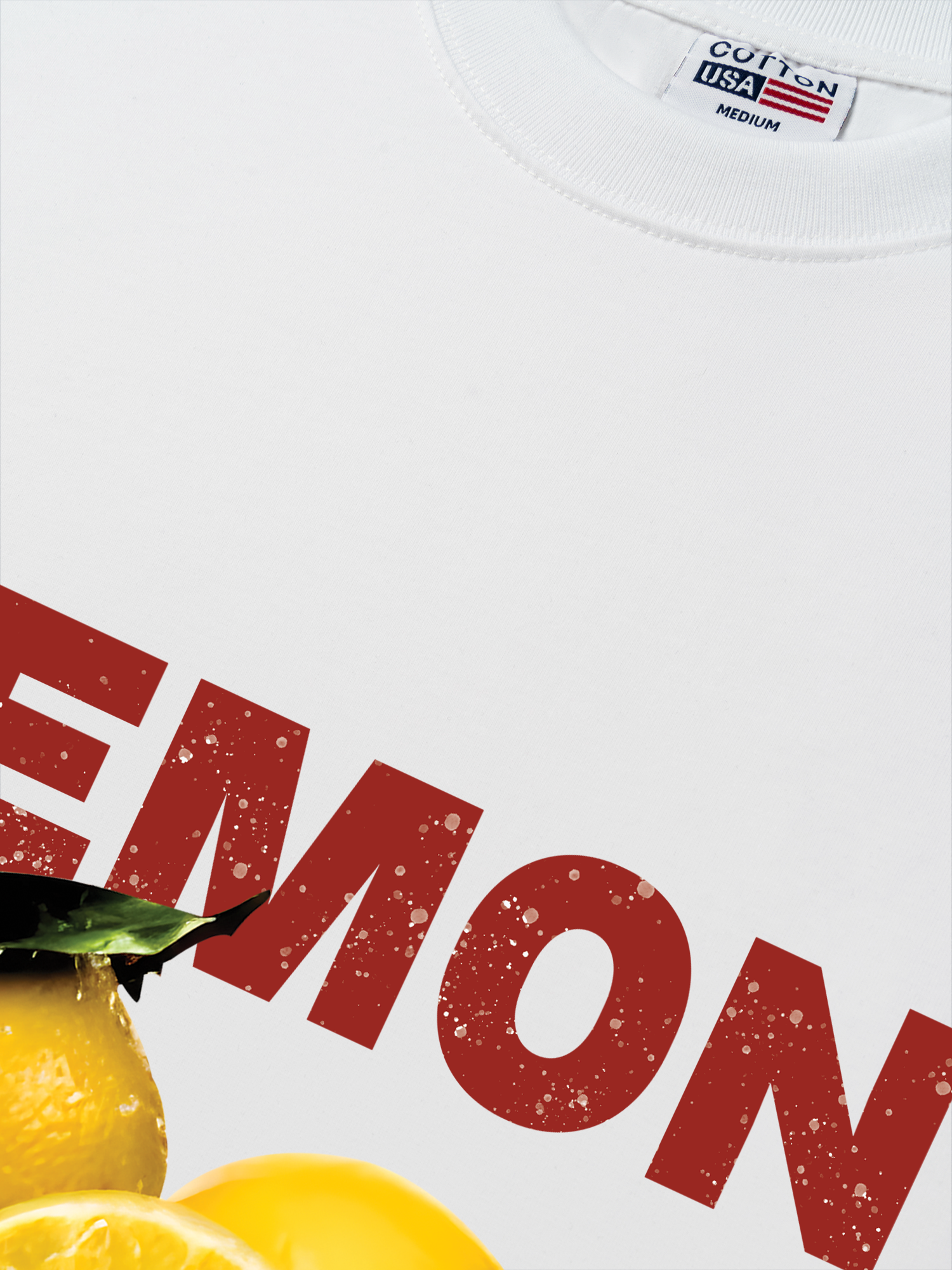 Áo Thun Relaxed Fit Tropical Lemon Orrganic