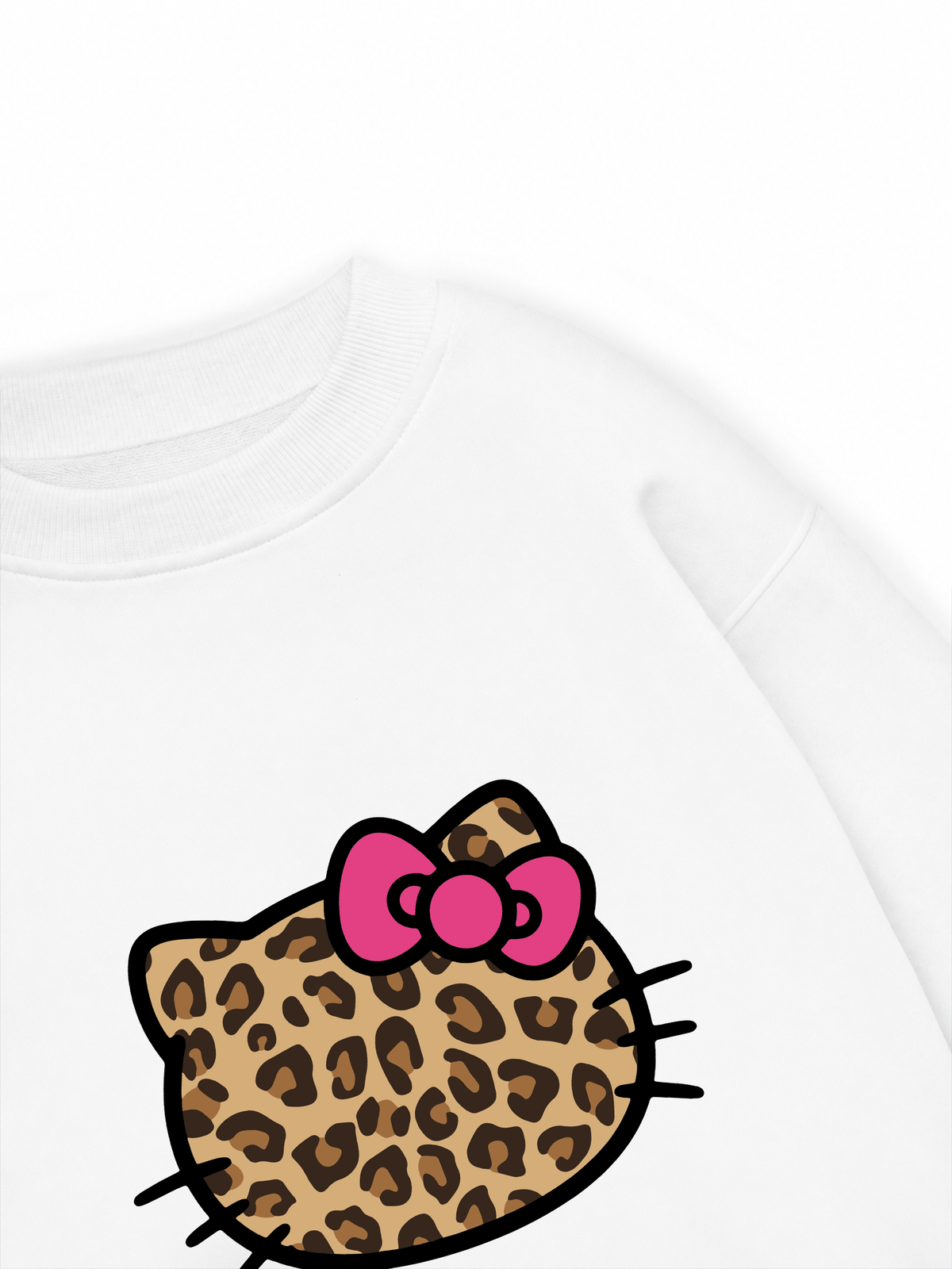Áo Sweater Nỉ Hai Da Urban Leopard Kitty