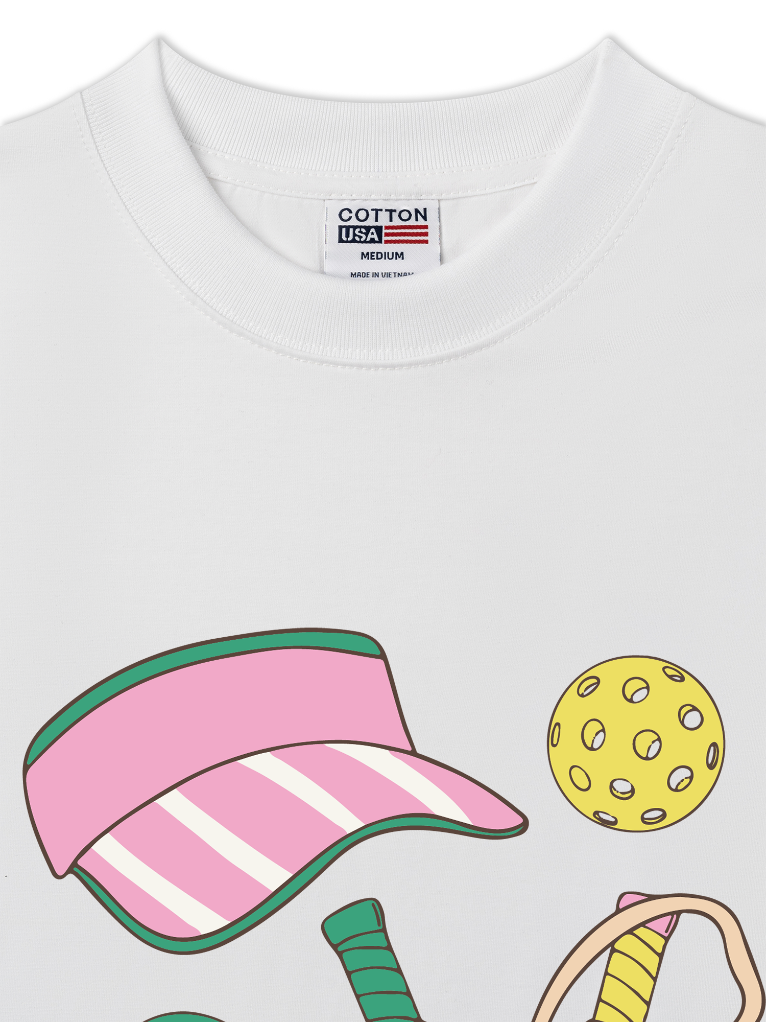 Áo Thun Relaxed Fit Pickleball Just Because