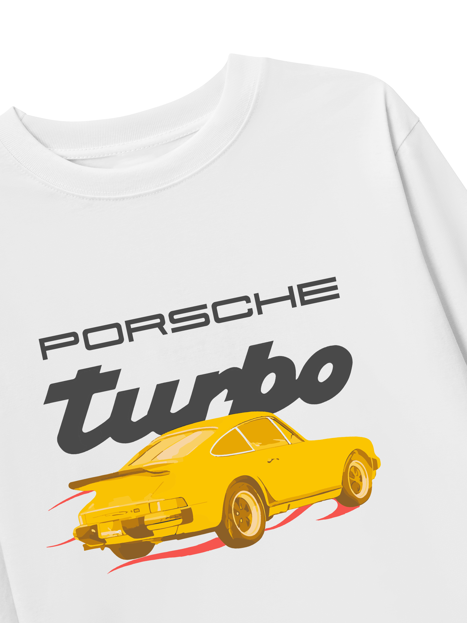 Áo Thun Dài Tay Porsche Turbo Golden Race