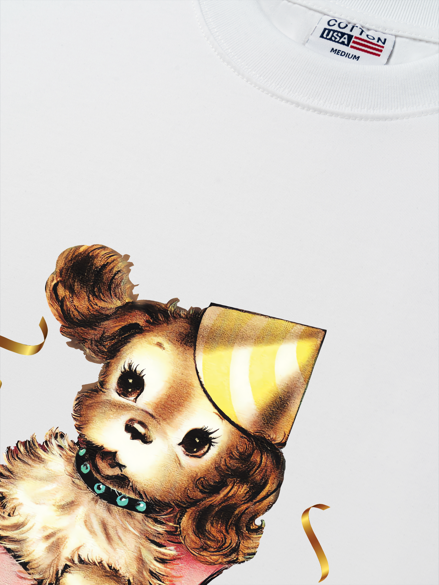 Áo Thun Relaxed Fit Soft Paw Party Puppy