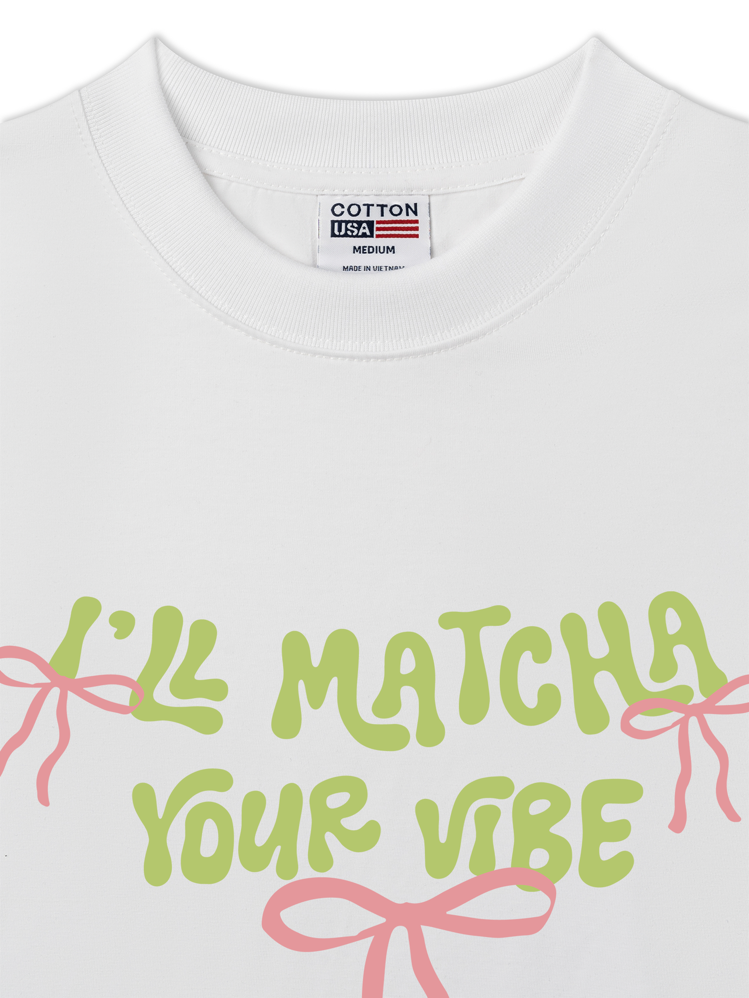 Áo Thun Relaxed Fit Daily Cup I'll Matcha Your Vibe