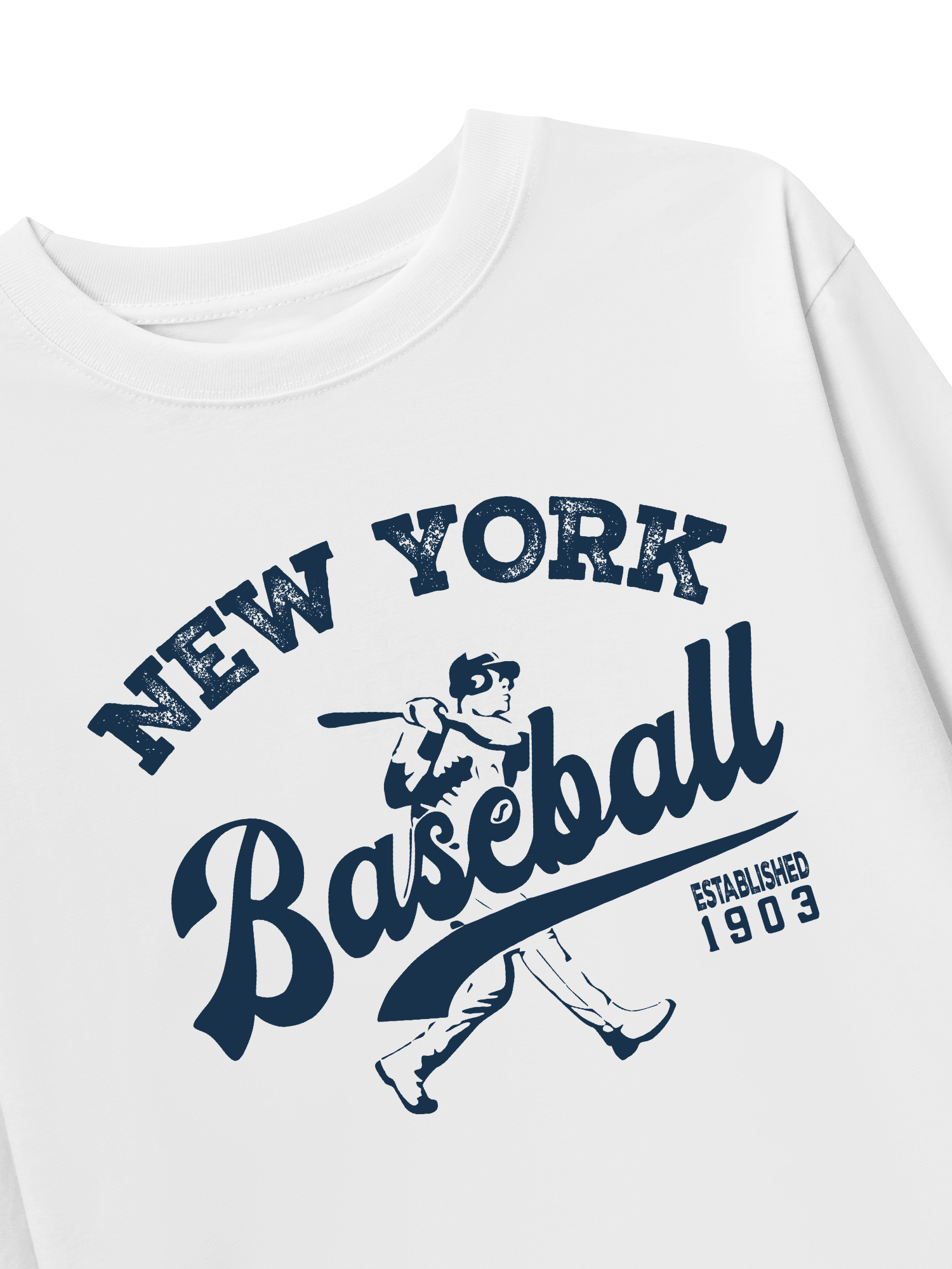 Áo Thun Dài Tay Baseball NewYork