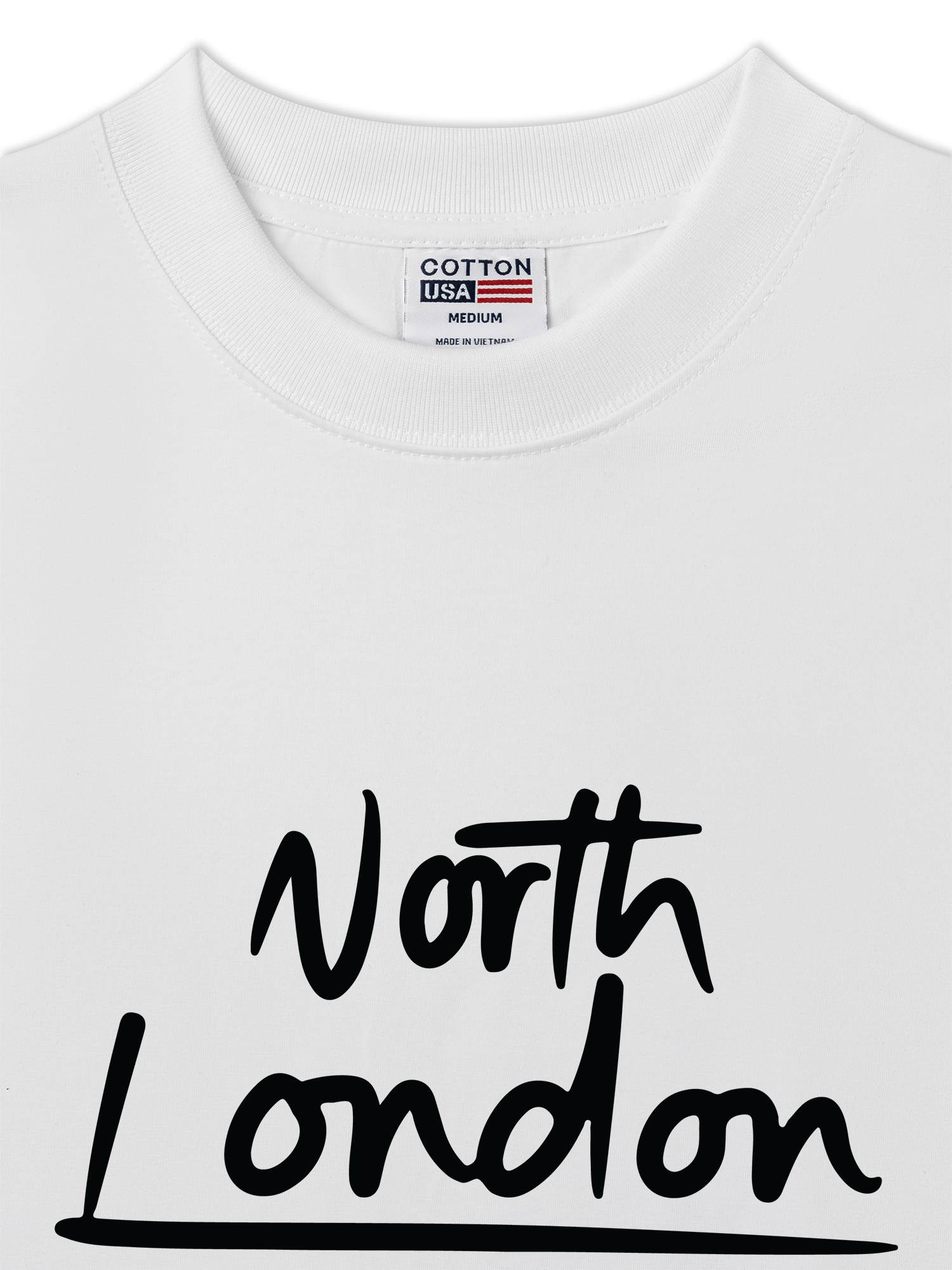 Áo Thun Relaxed Fit Soccer North London Is Red