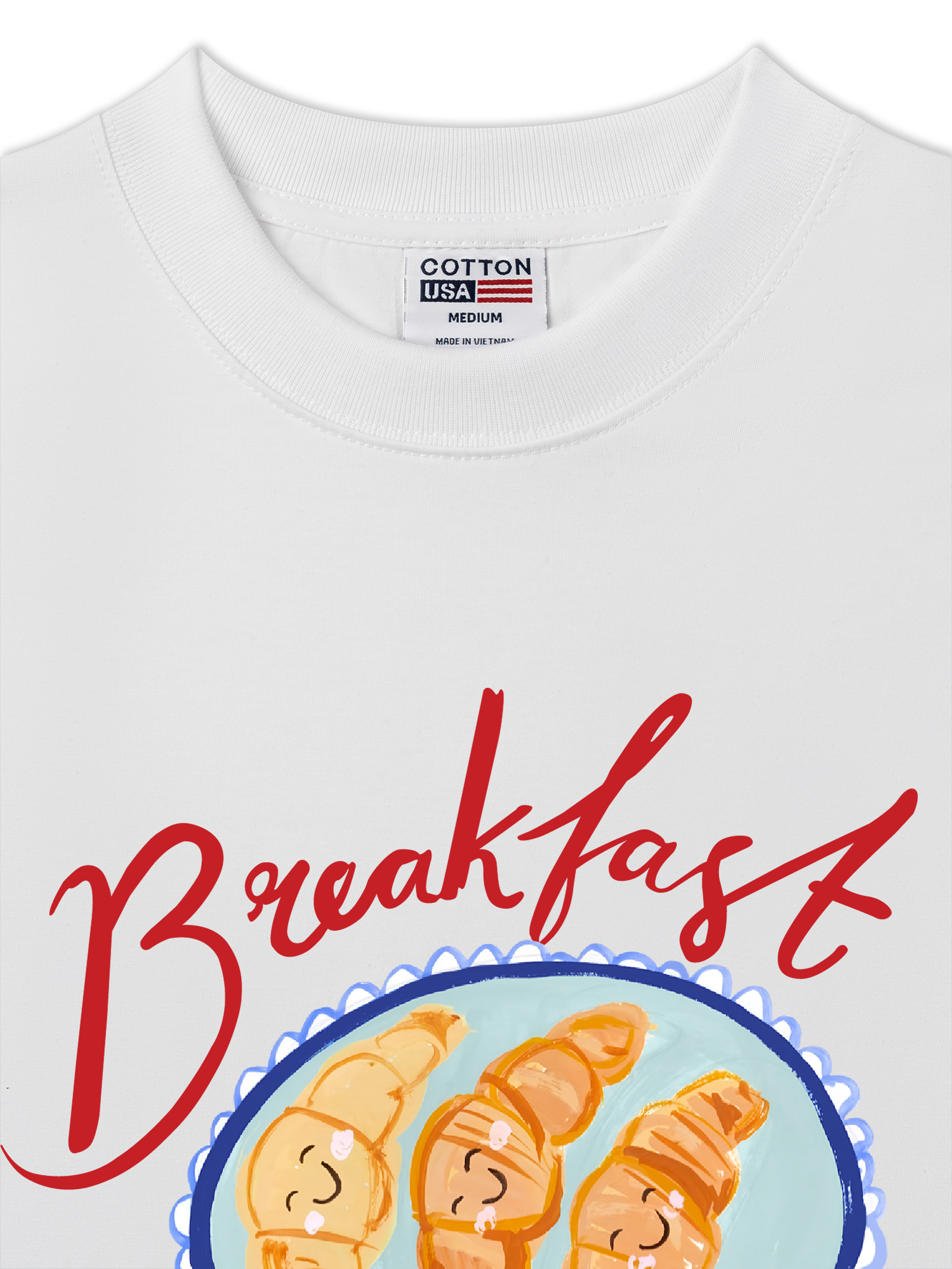 Áo Thun Relaxed Fit Yummy Mood Breakfastclub