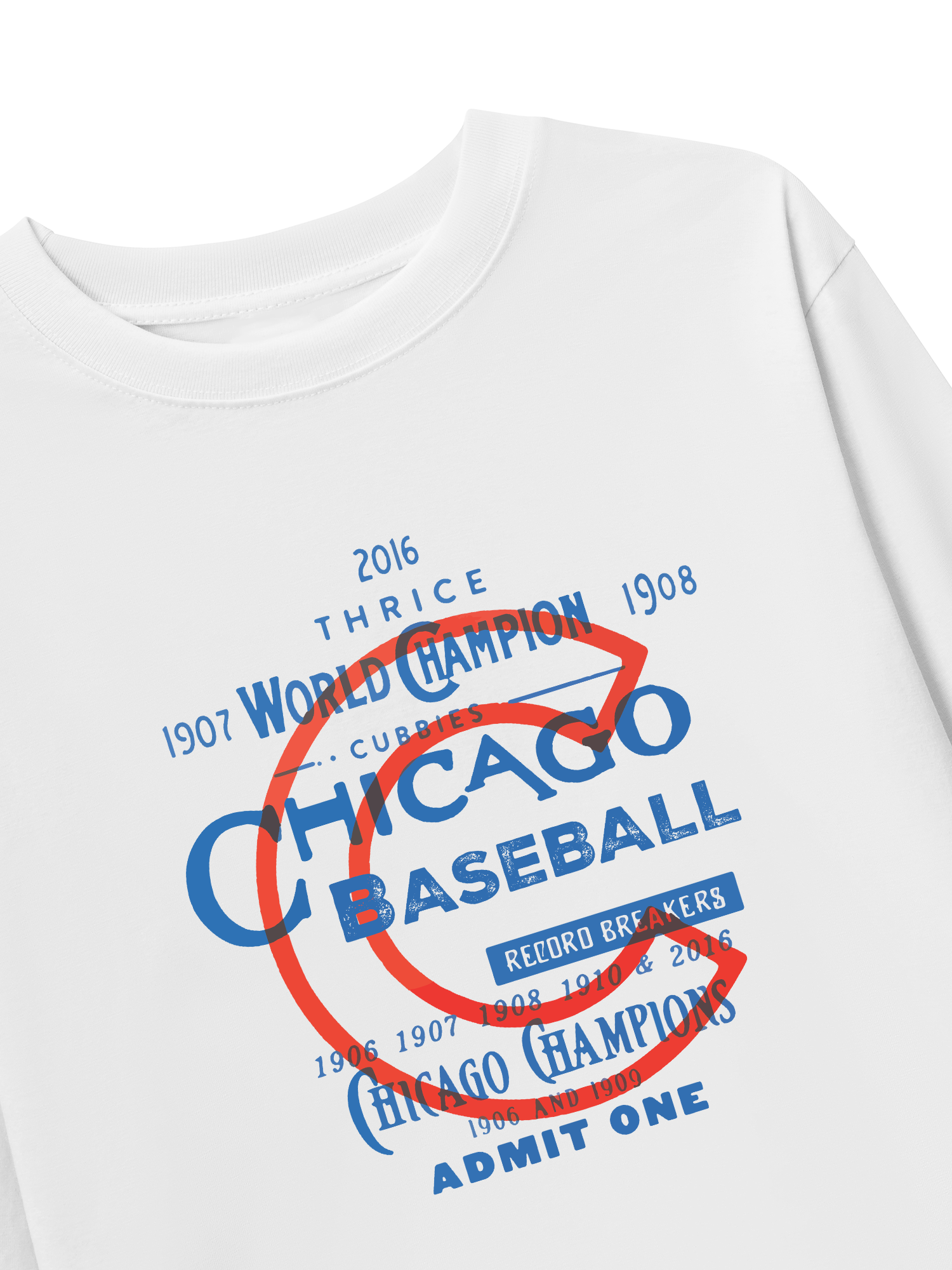 Áo Thun Dài Tay Chicago Cubs