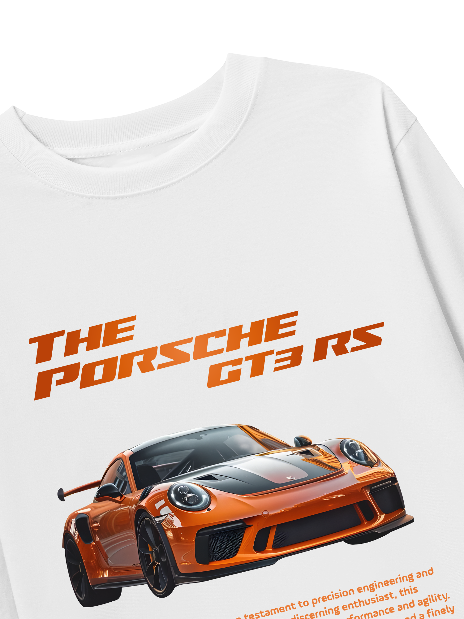 Áo Thun Dài Tay Porsche Orange Layer GT3 RS