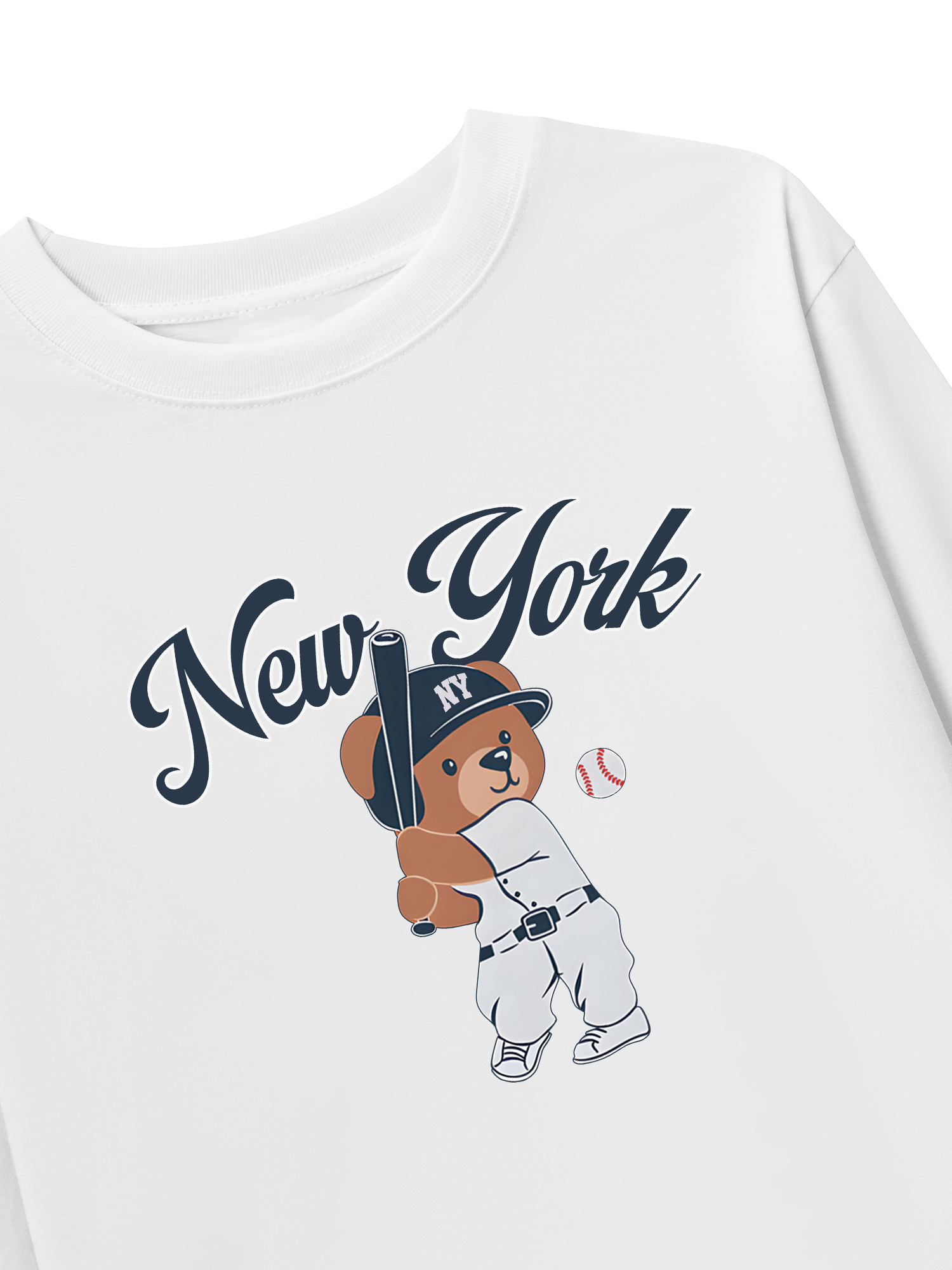 Áo Thun Dài Tay Baseball Bear