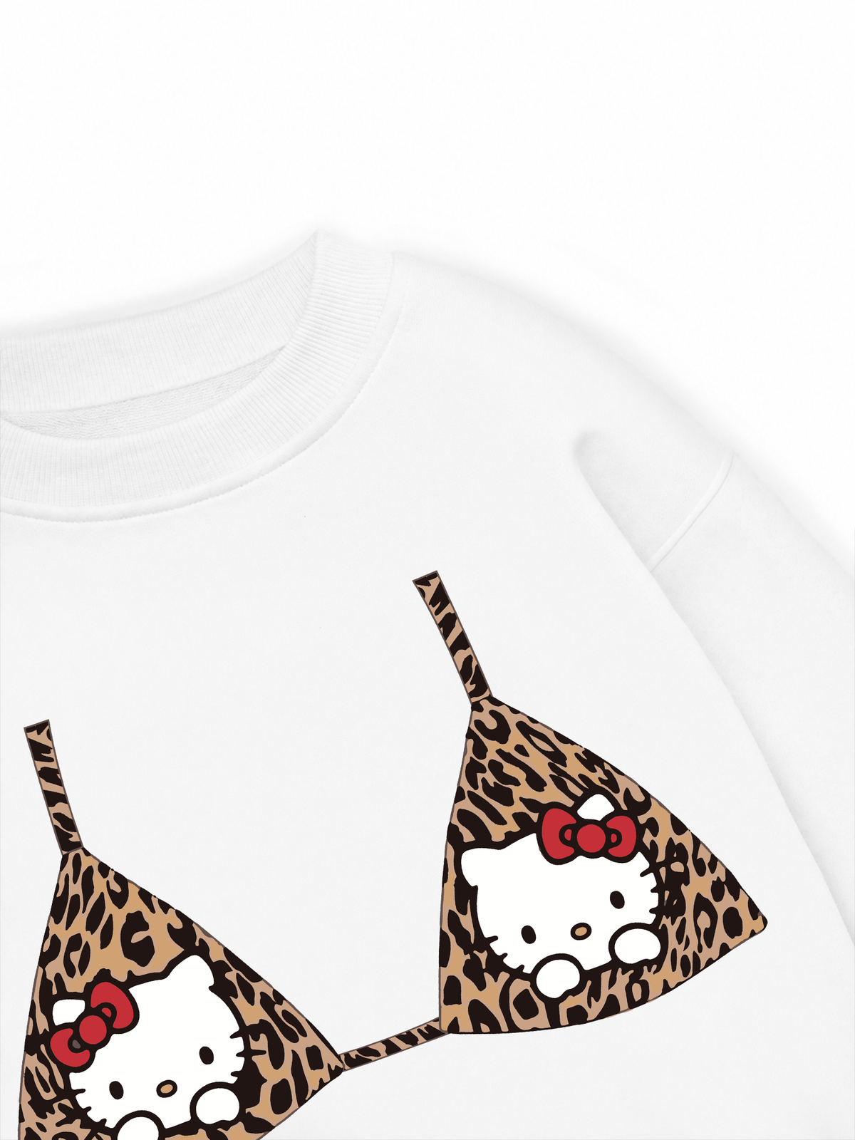 Áo Sweater Nỉ Hai Da Urban Leopard Bikini