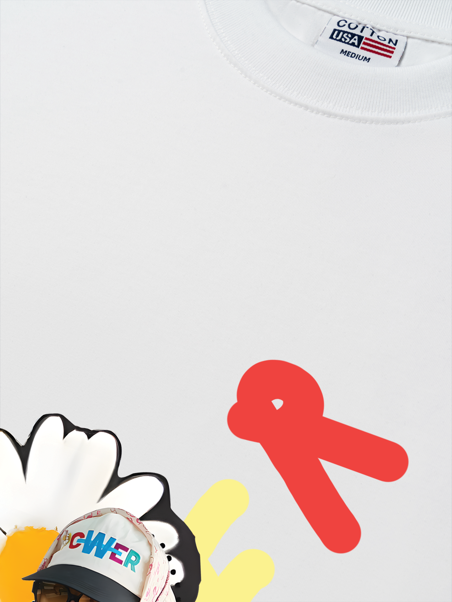 Áo Thun Relaxed Fit Floral Power Daisy Flower X GD