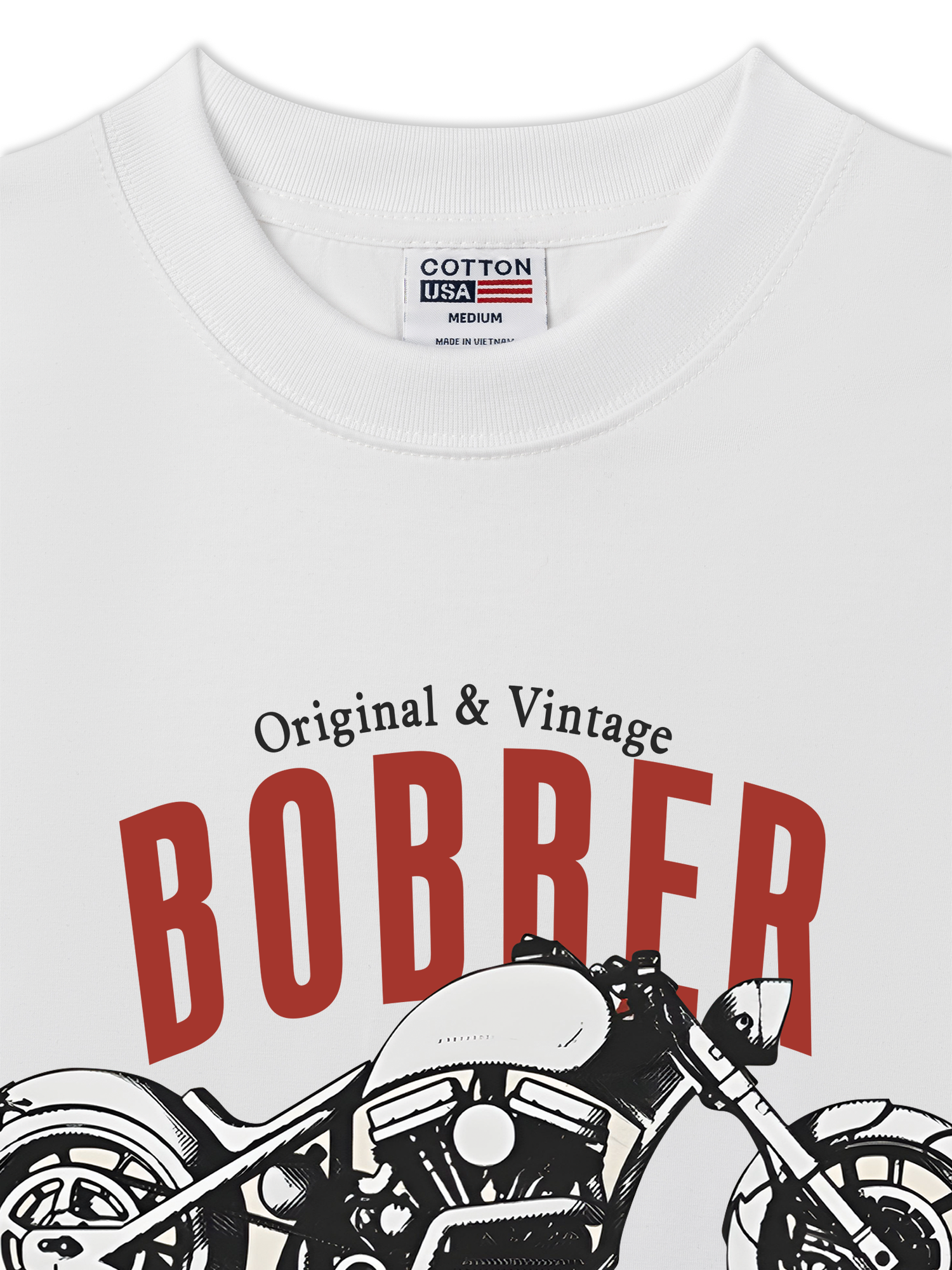 Áo Thun Relaxed Fit Motorbike Original Vintage BOBBER