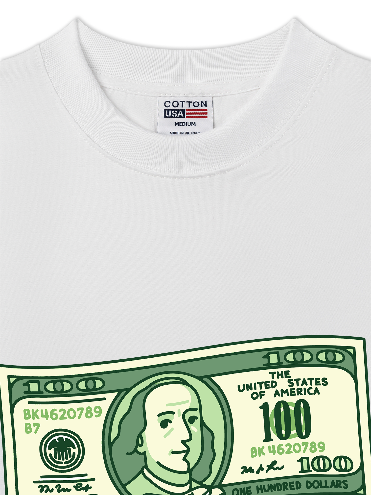 Áo Thun Relaxed Fit Money Cash Rules Everything