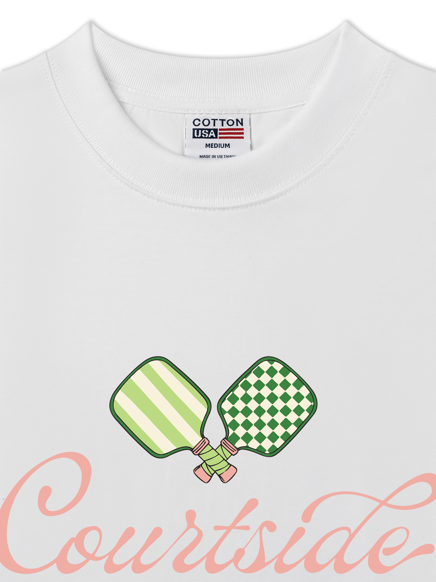 Áo Thun Relaxed Fit Pickleball Courtside Dine Social Pickle