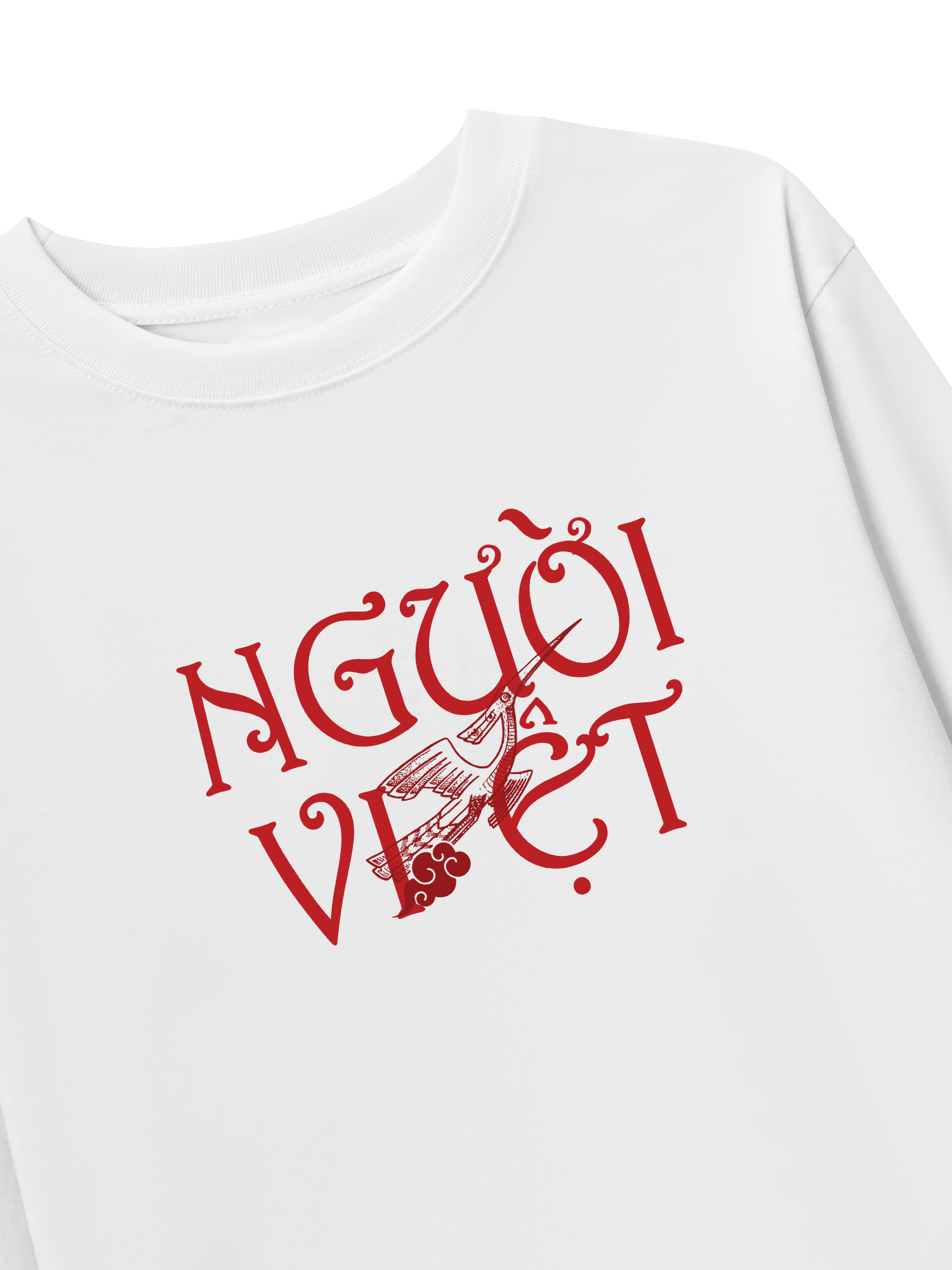 Áo Thun Dài Tay Người Việt - Máu Đỏ Da Vàng