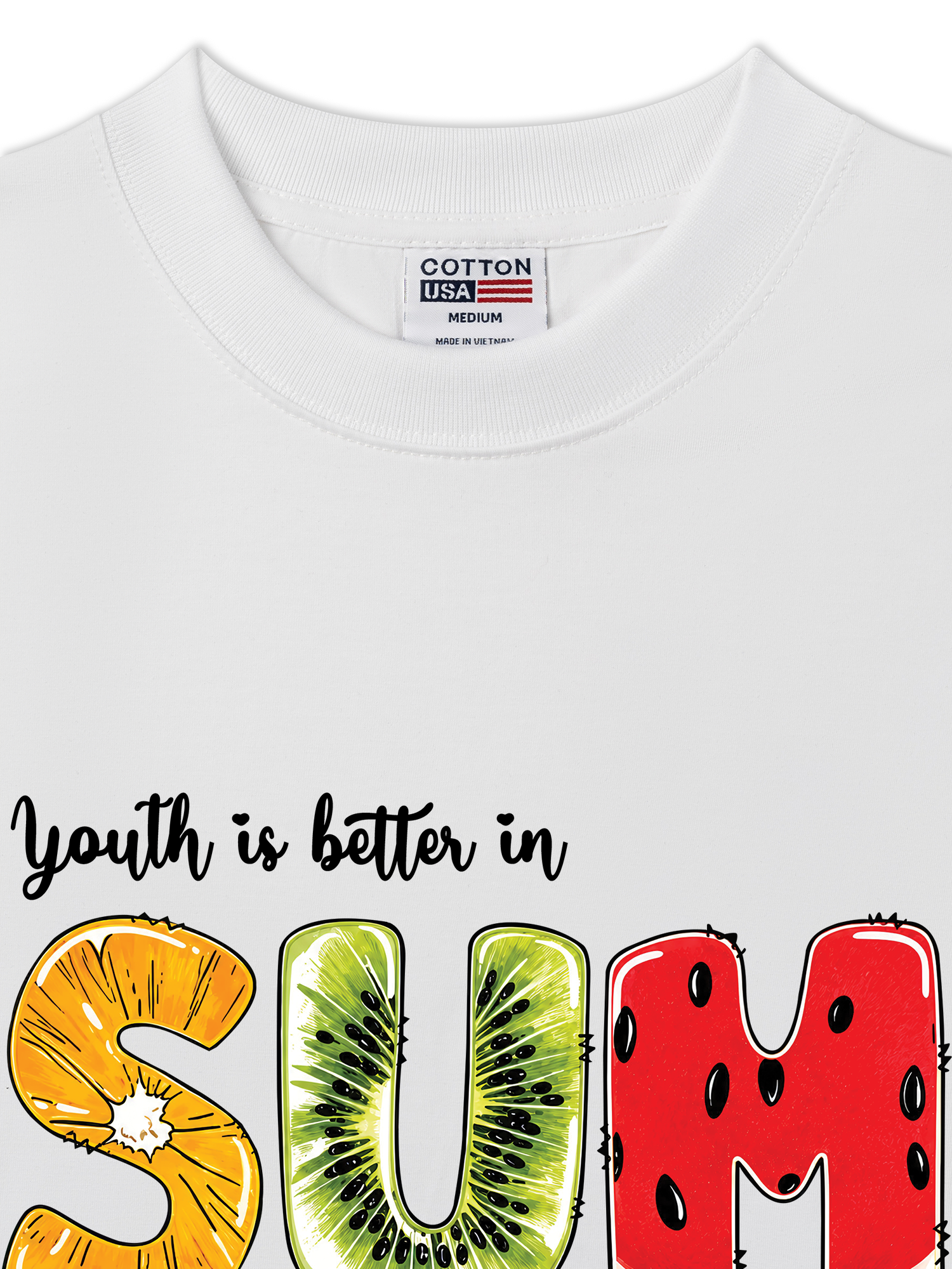 Áo Thun Relaxed Fit Tropical Youth Is Beter In Summer