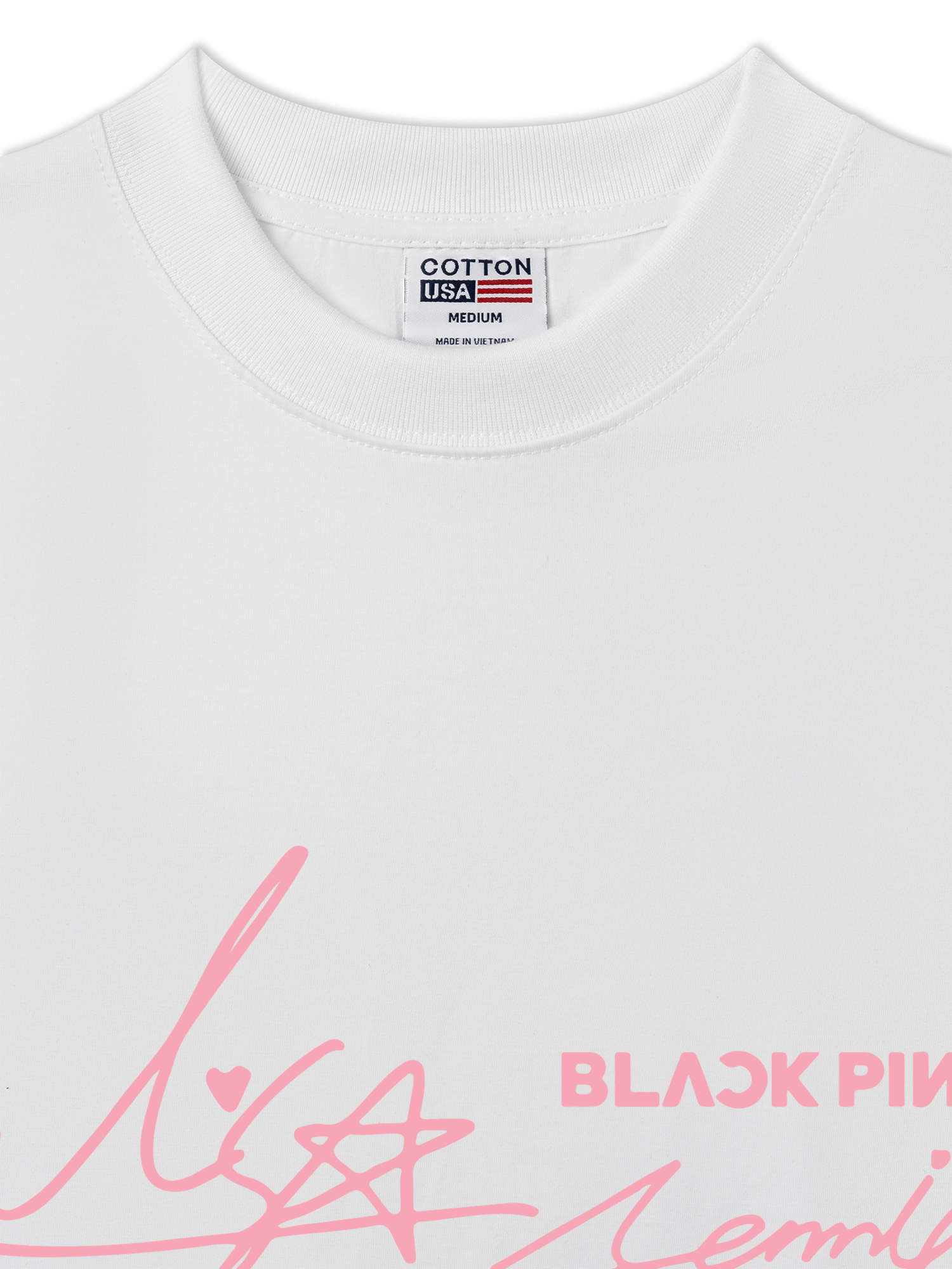 Áo Thun Relaxed Fit Idols BlackPink Sign