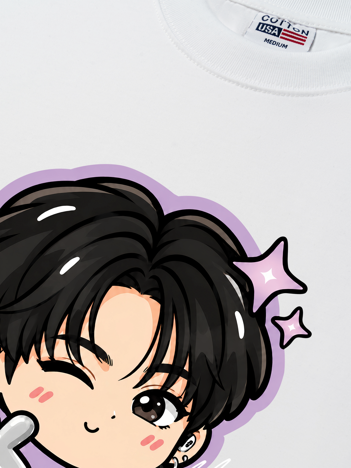 Áo Thun Relaxed Fit JK Chibi