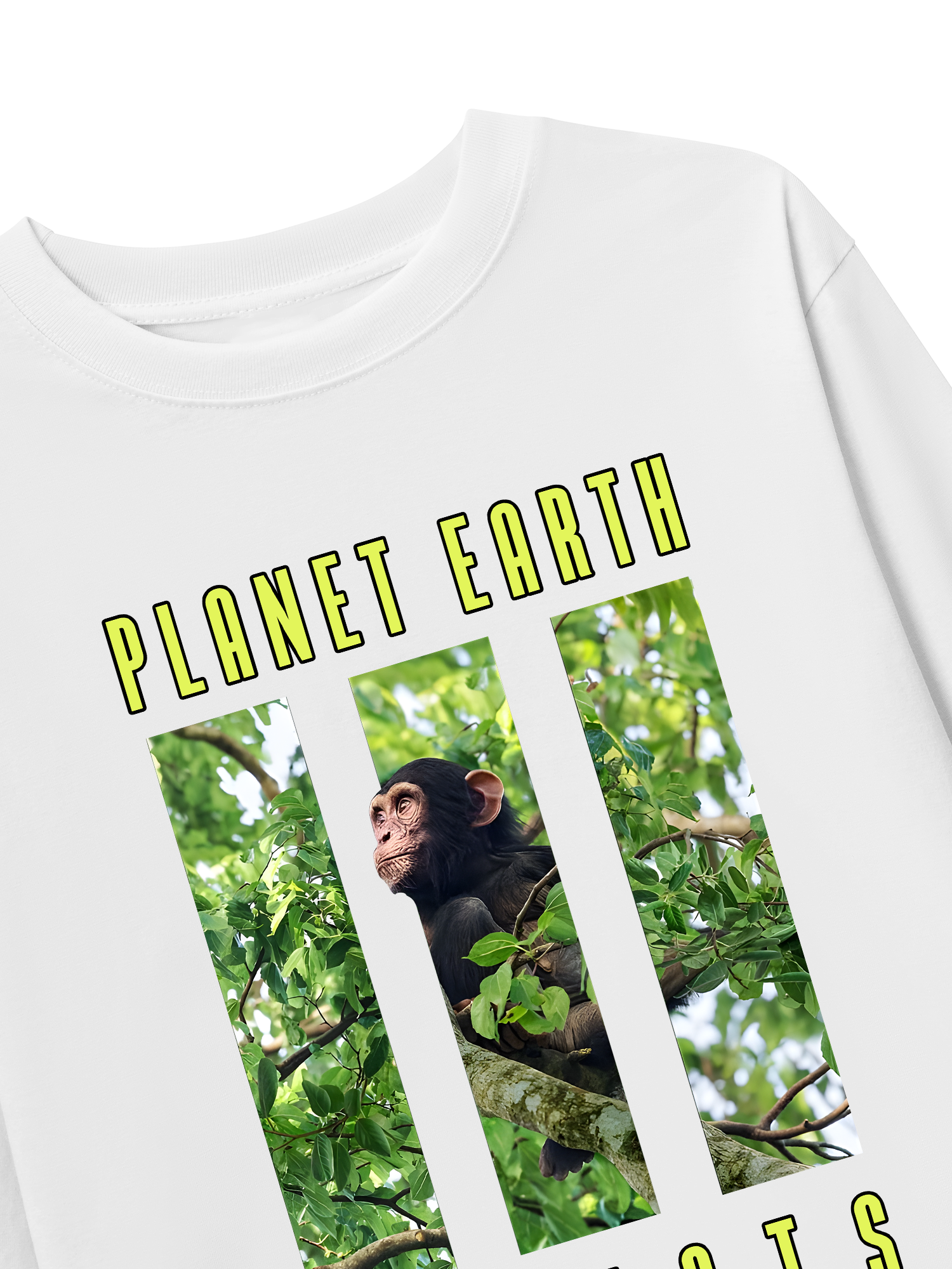 Áo Thun Dài Tay Wild Life Planet Earth Forests