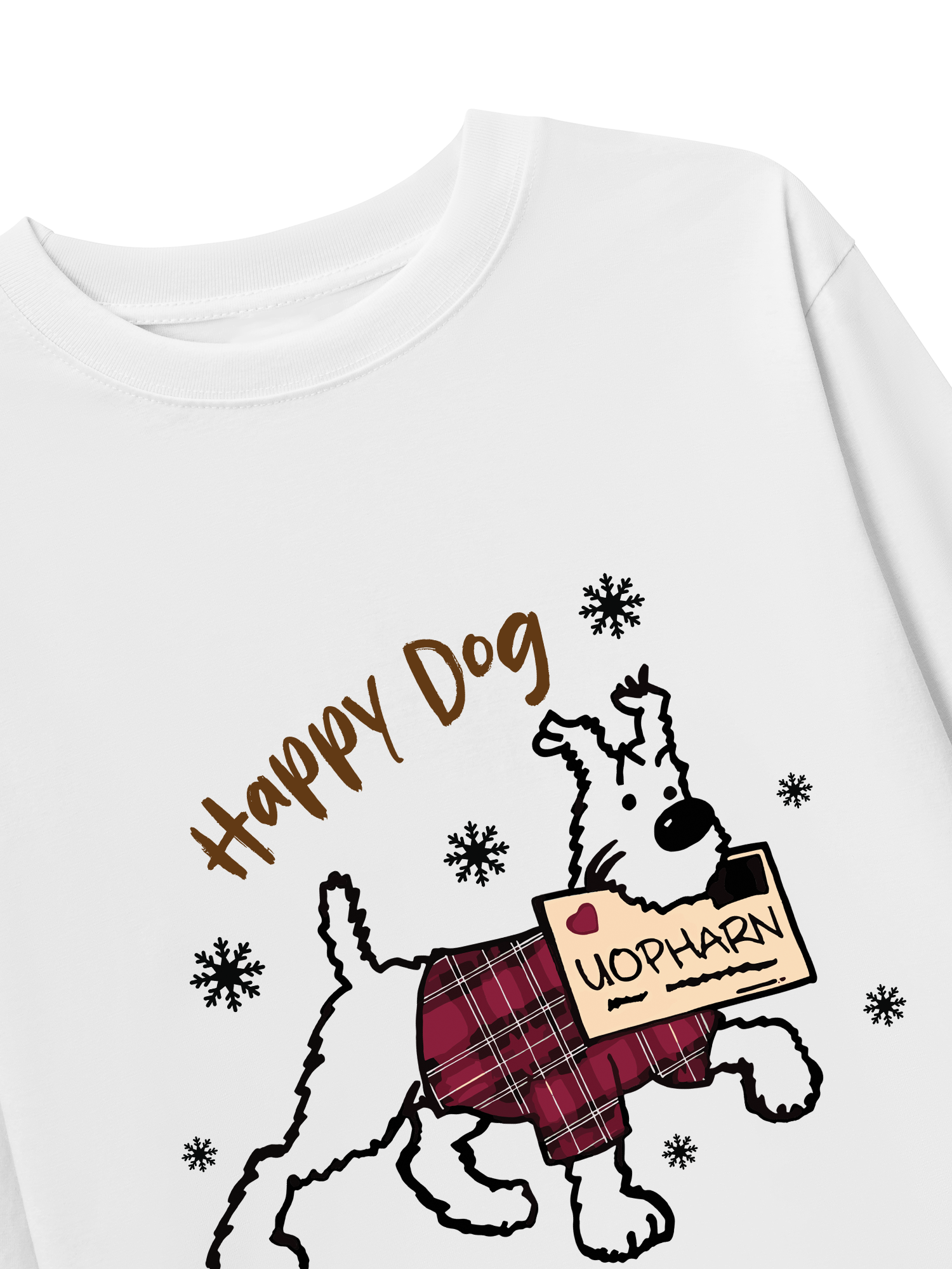 Áo Thun Dài Tay Winter Happy Dog