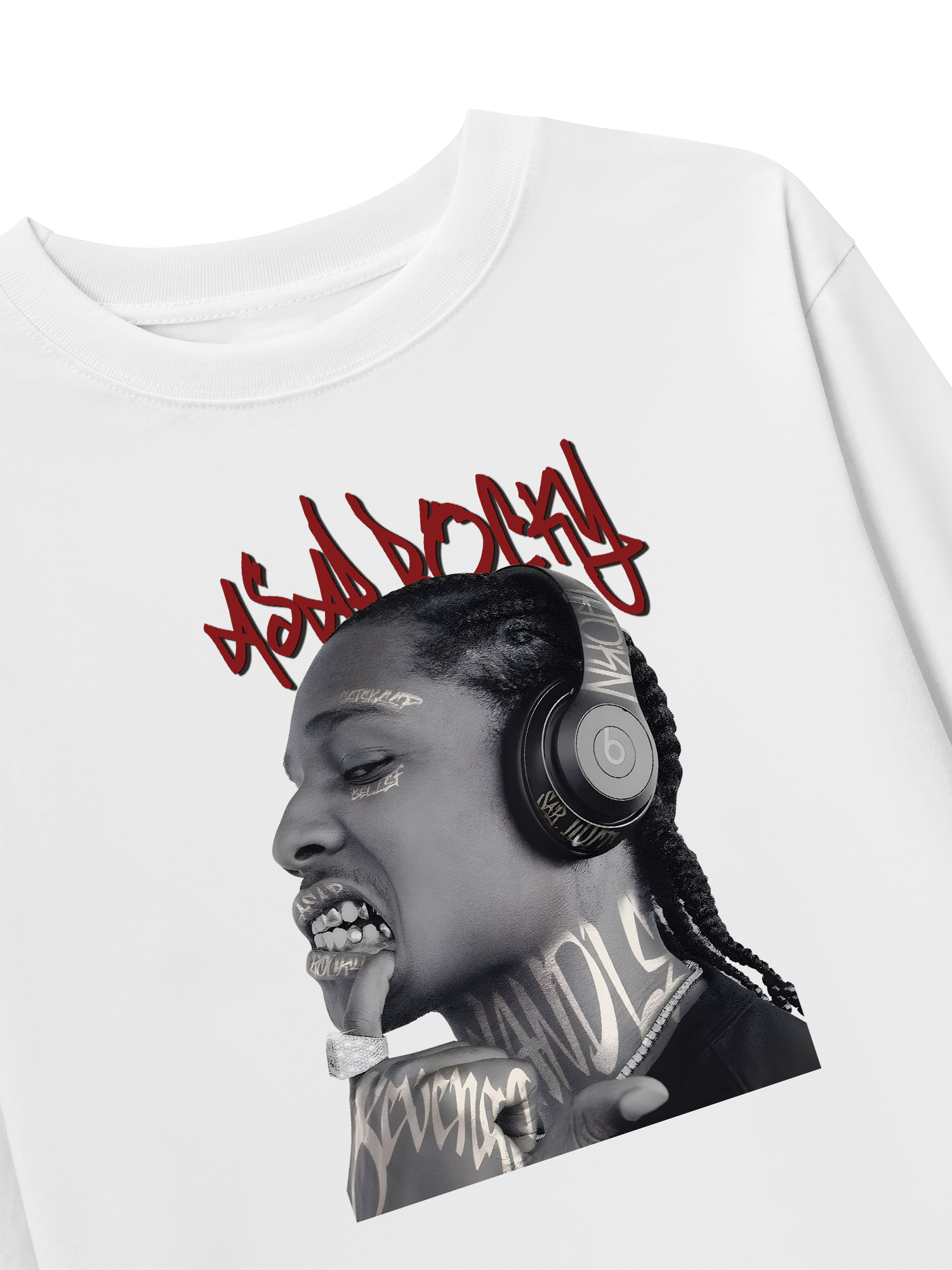 Áo Thun Dài Tay A$AP Rocky Graphic