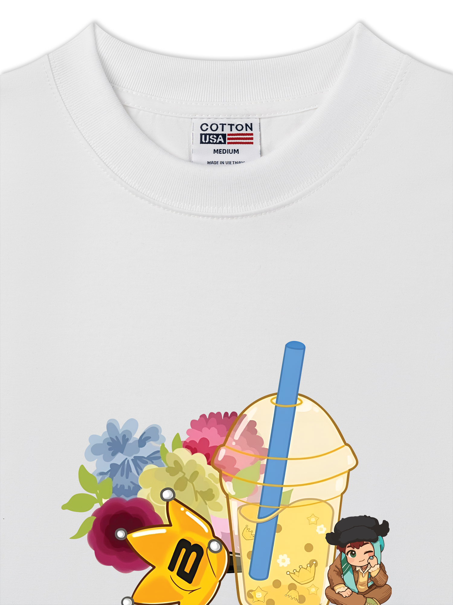 Áo Thun Relaxed Fit Idol G-Dragon Fan Art Oversized Tee