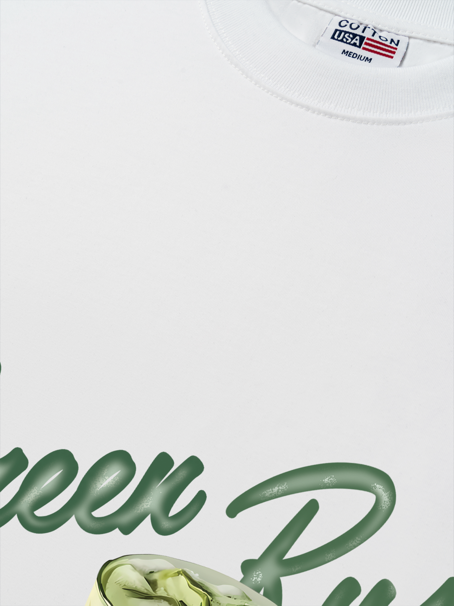 Áo Thun Relaxed Fit Daily Cup Green Rush