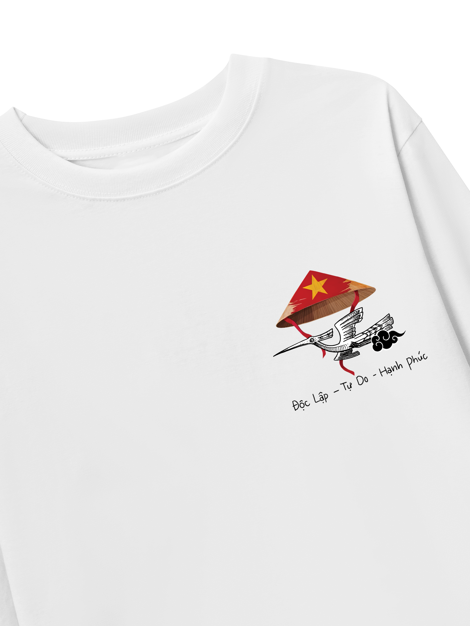 Áo Thun Dài Tay Độc Lập - Tự Do - Hạnh Phúc 2