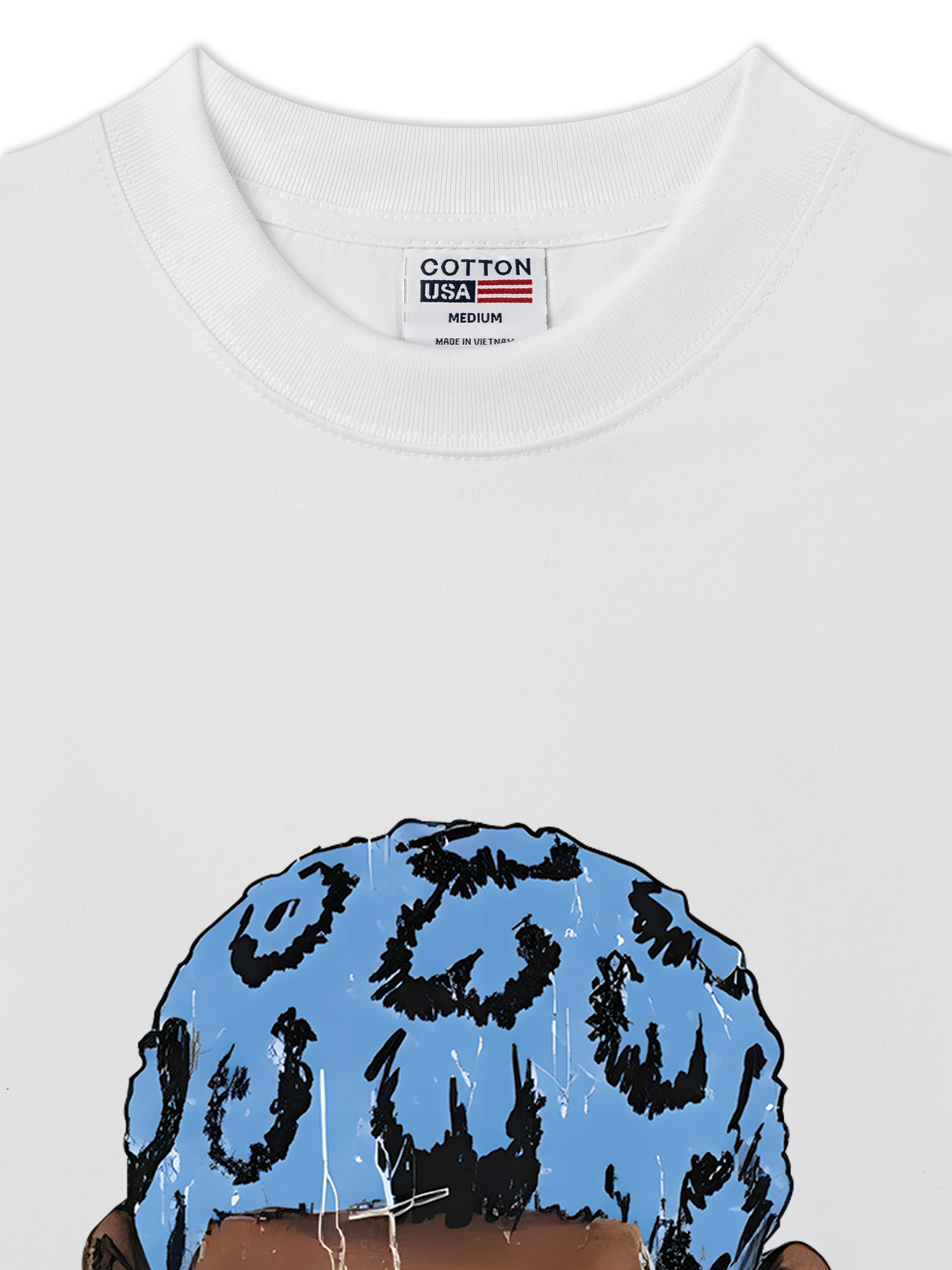 Áo Thun Relaxed Fit Rapper Rodman Bad As I Wanna Be