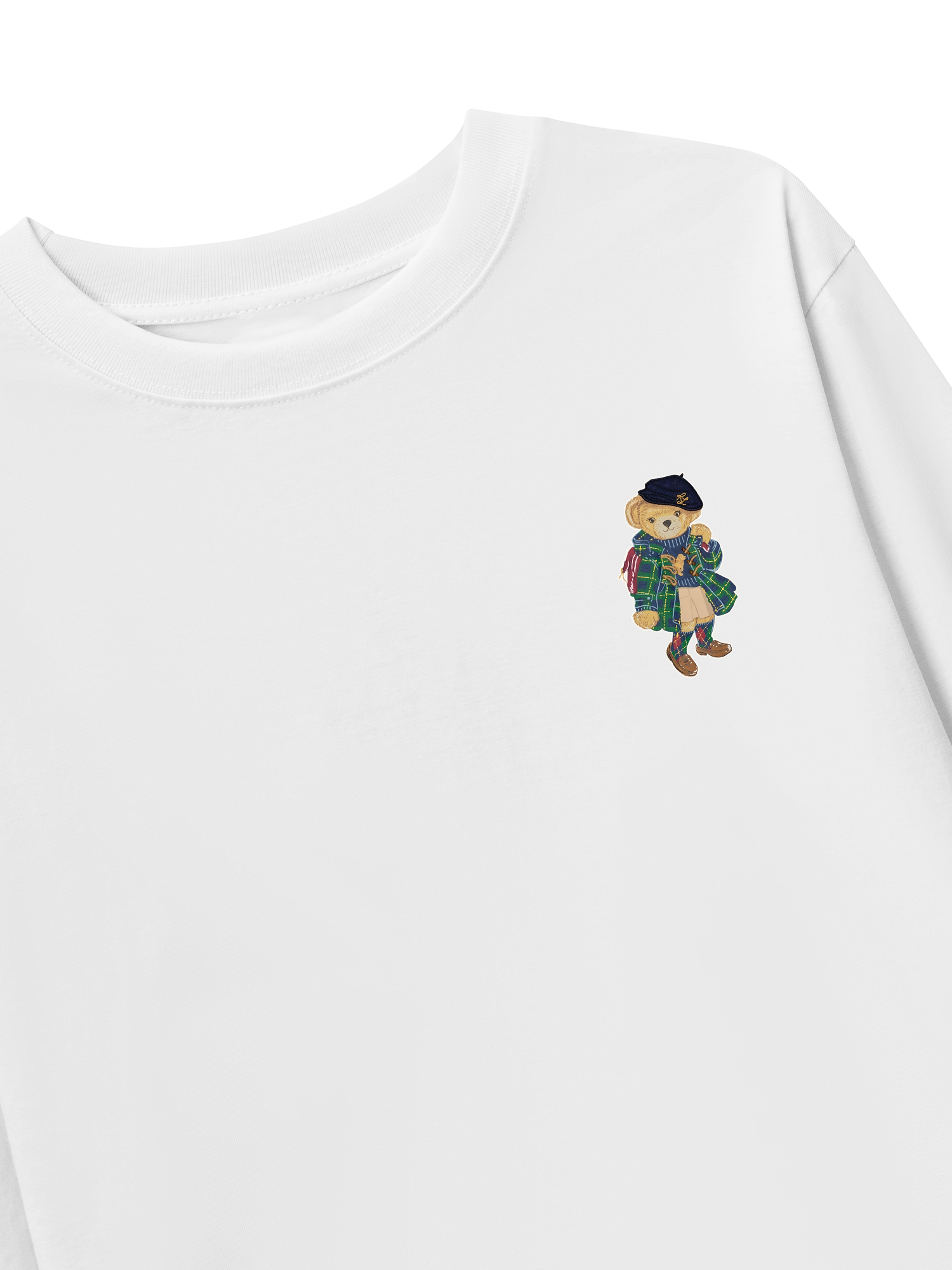 Áo Thun Dài Tay Ivy League Bear