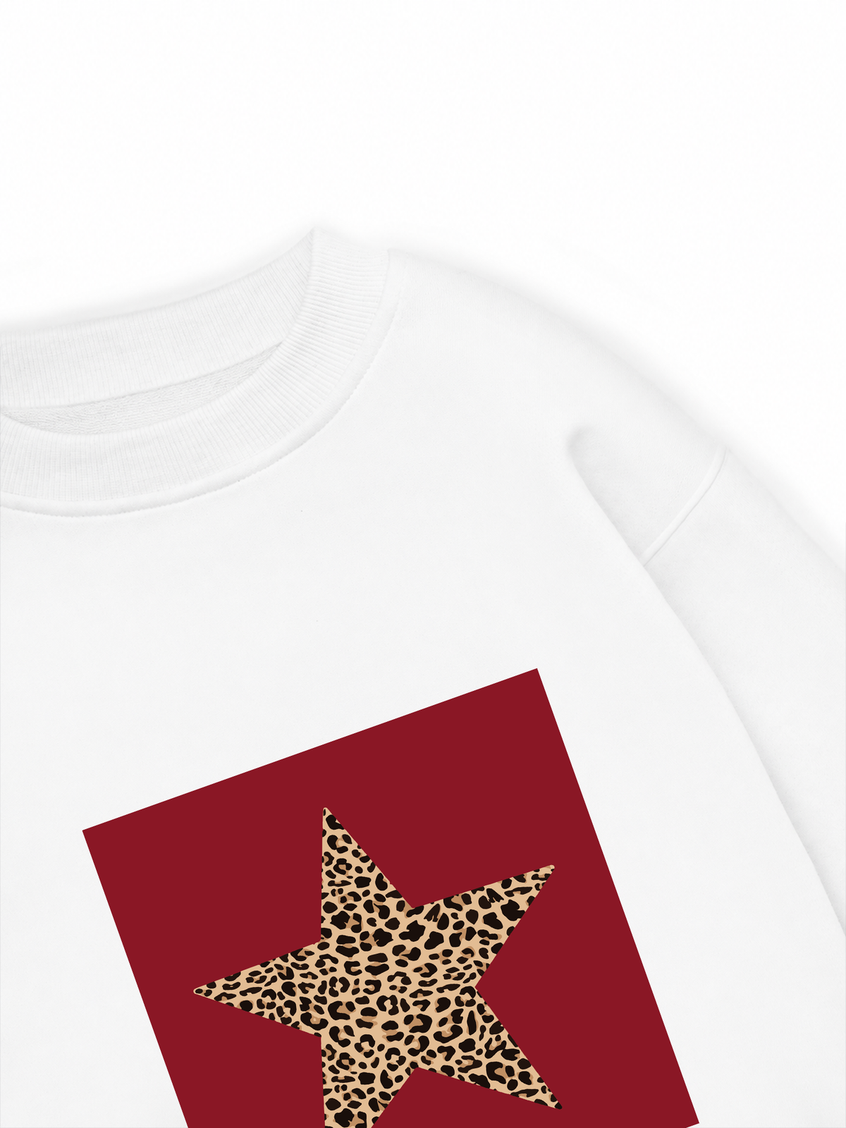 Áo Sweater Nỉ Hai Da Urban Leopard Star