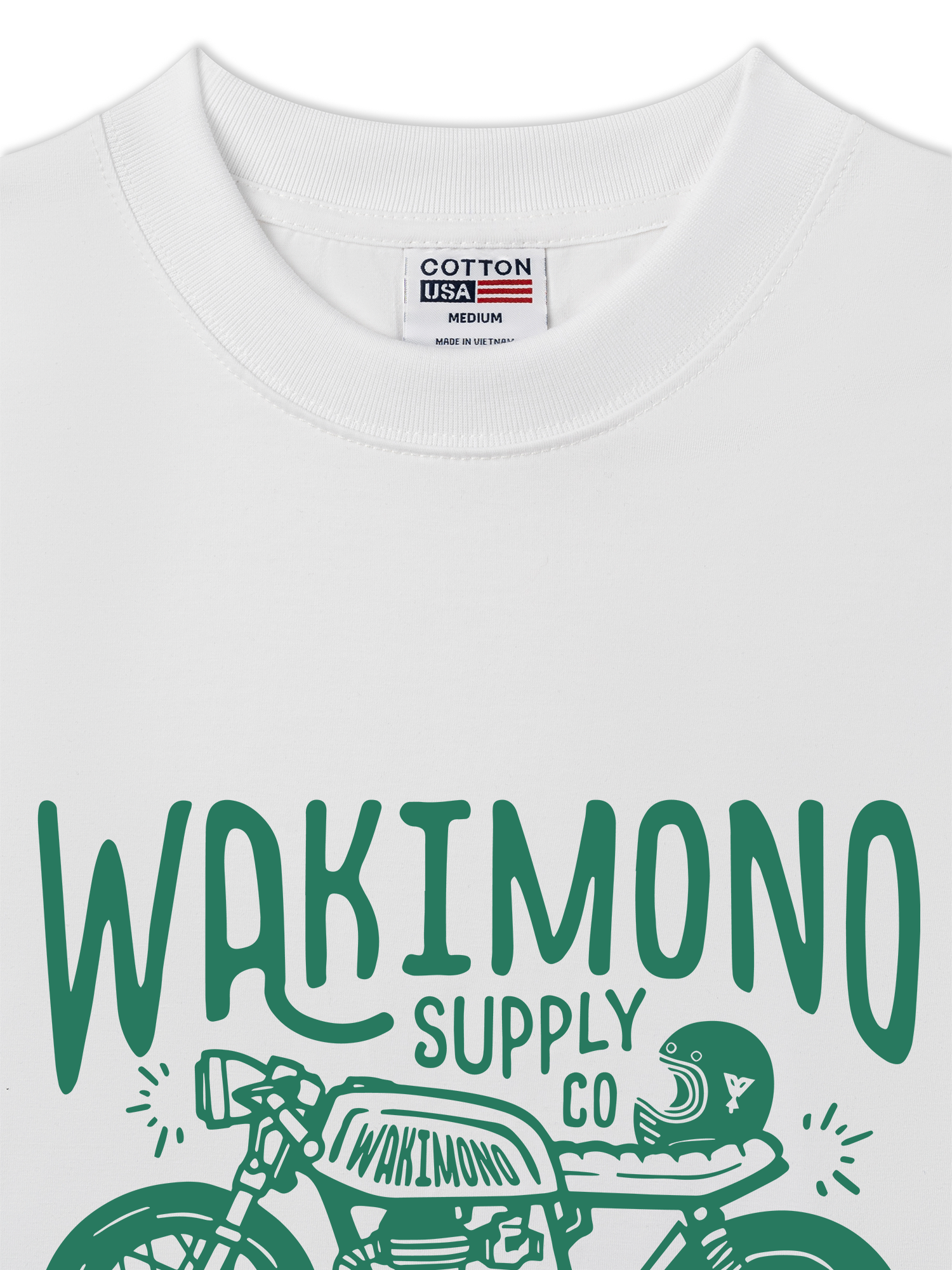 Áo Thun Relaxed Fit Motorbike WAKIMONO