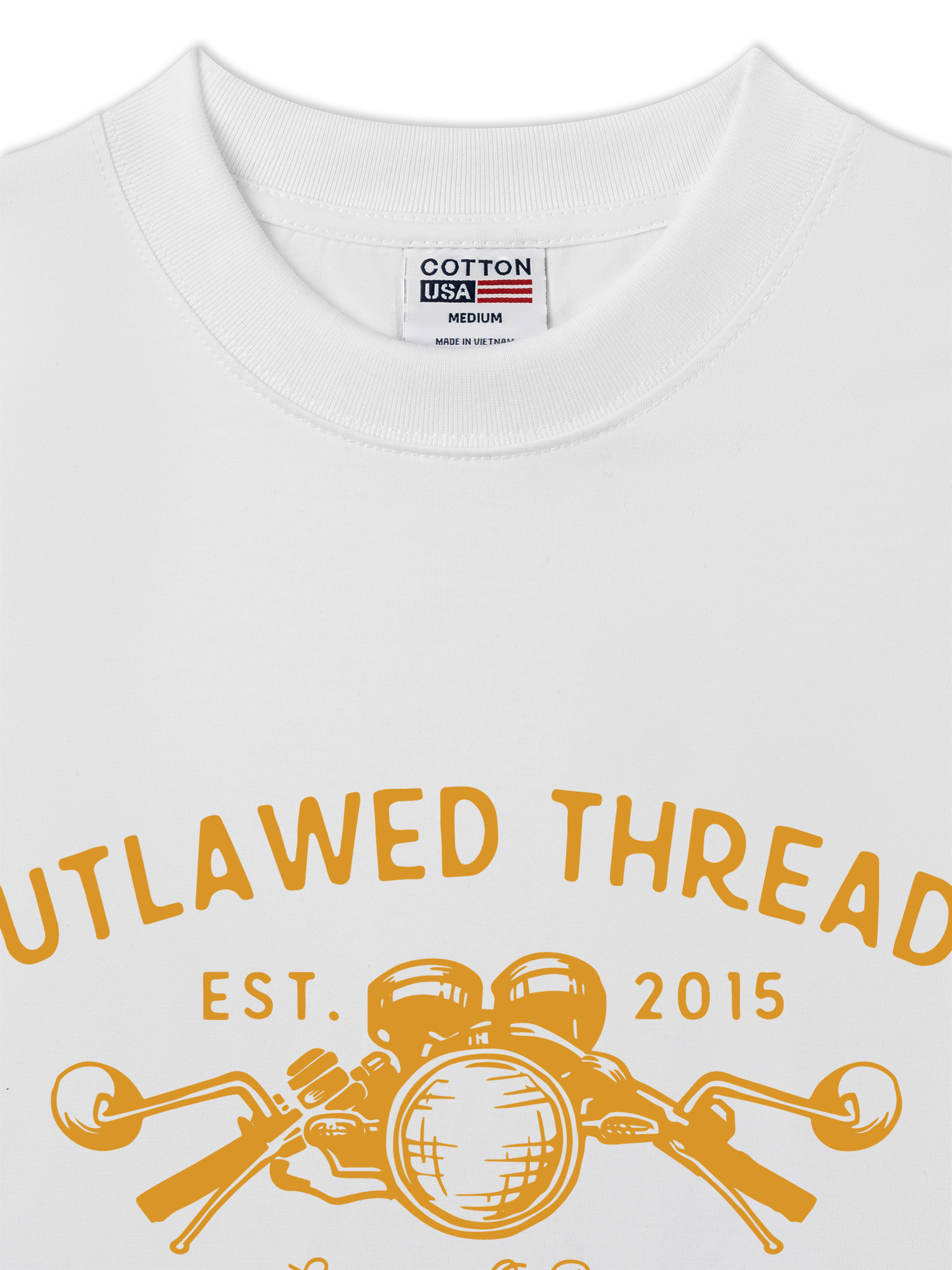 Áo Thun Relaxed Fit Motorbike Outlawed Threads