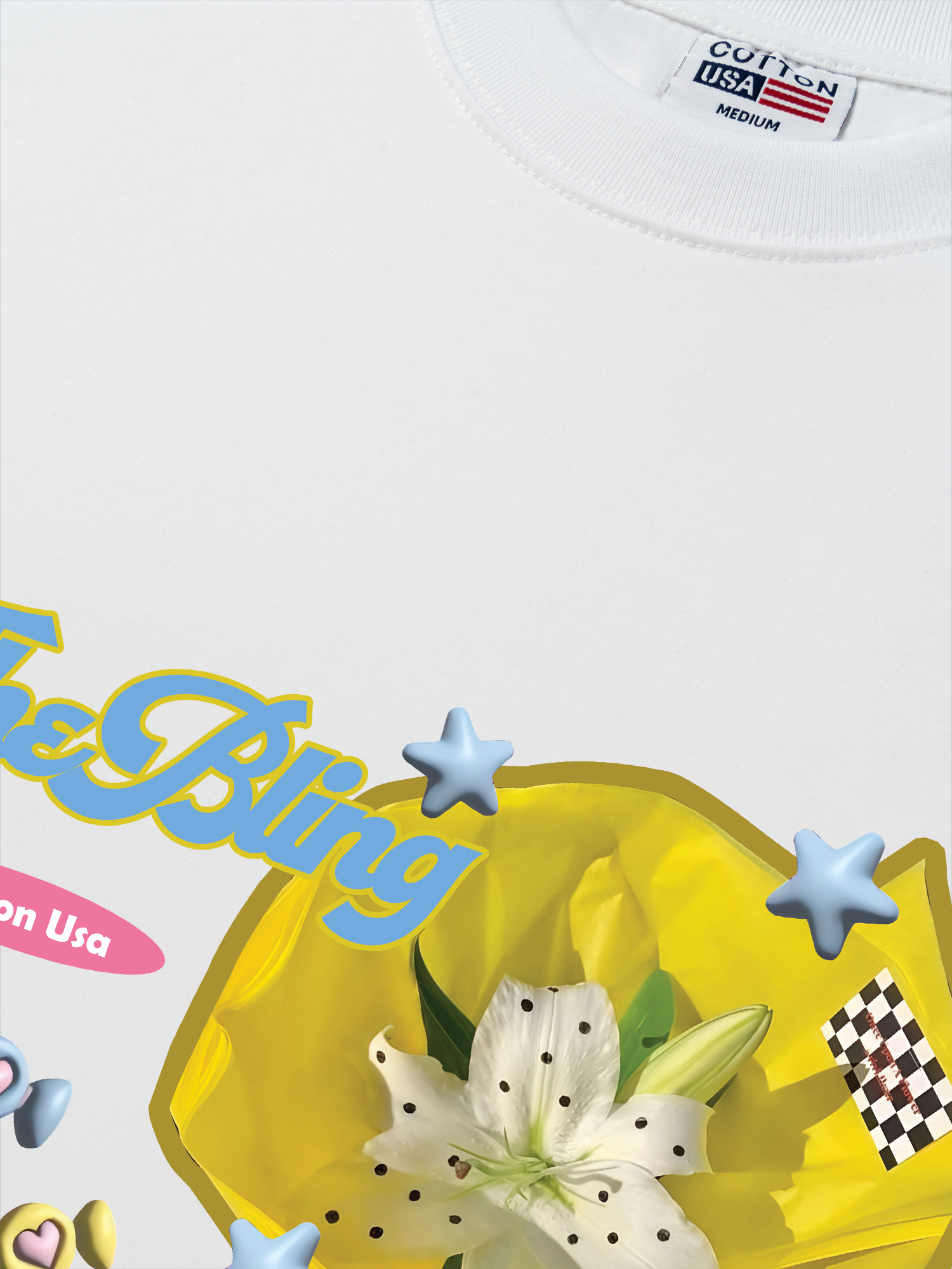 Áo Thun Relaxed Fit Bling The Bling Lily