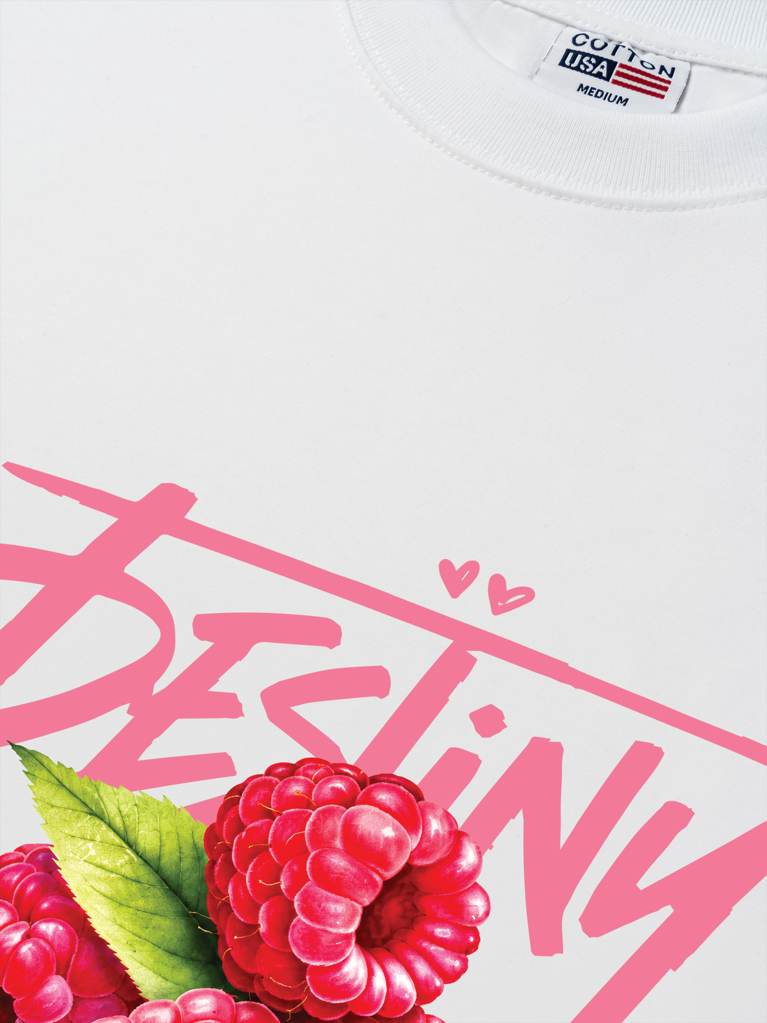 Áo Thun Relaxed Fit Destiny Raspberry