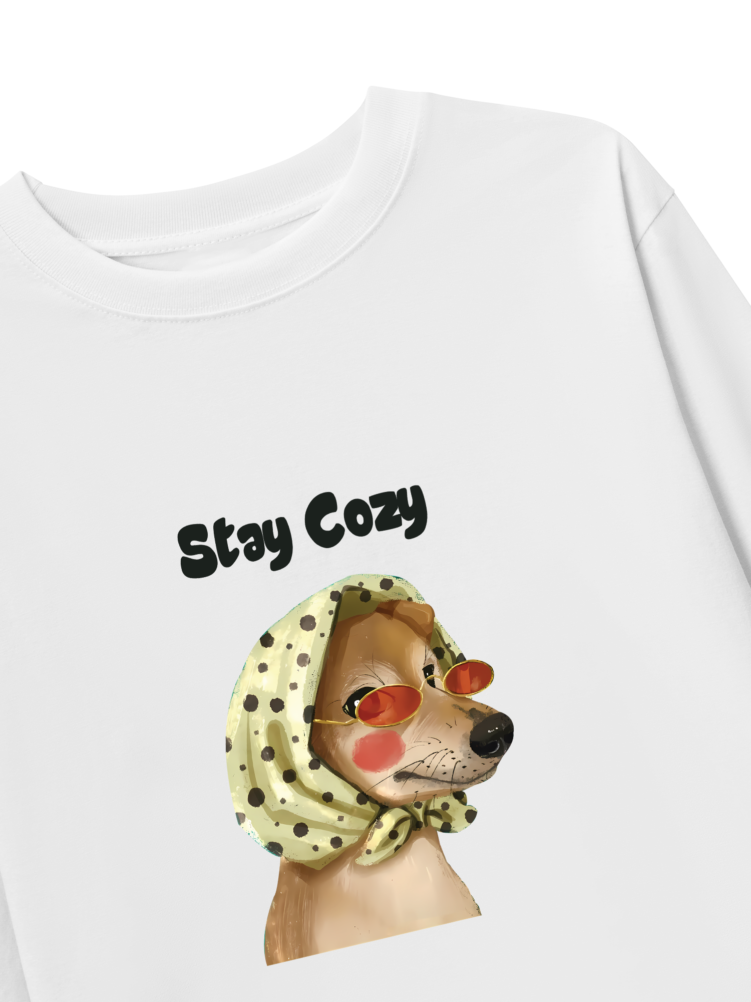Áo Thun Dài Tay Fashion Dog Stay Cozy