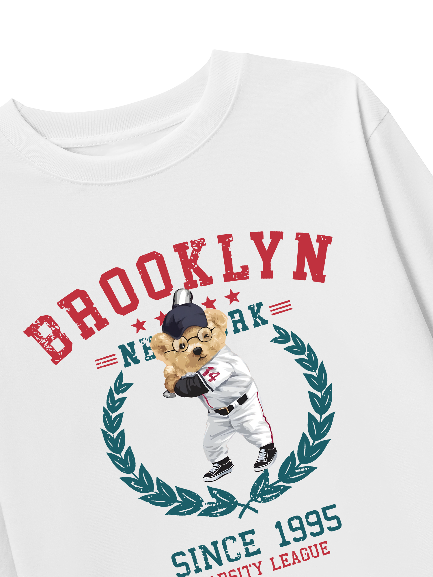 Áo Thun Dài Tay Baseball Teddy Team