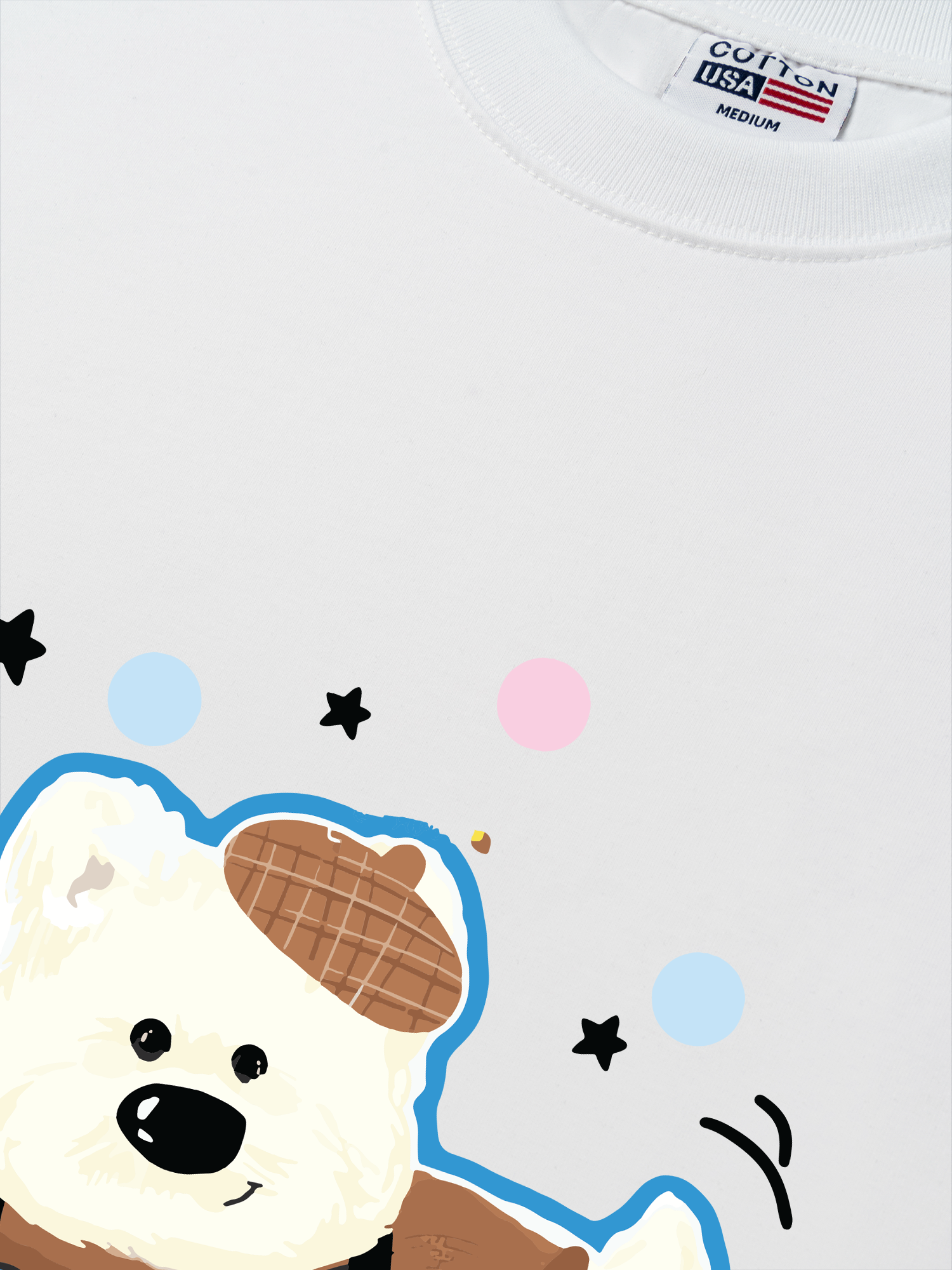 Áo Thun Relaxed Fit Soft Paw Puppy Boy