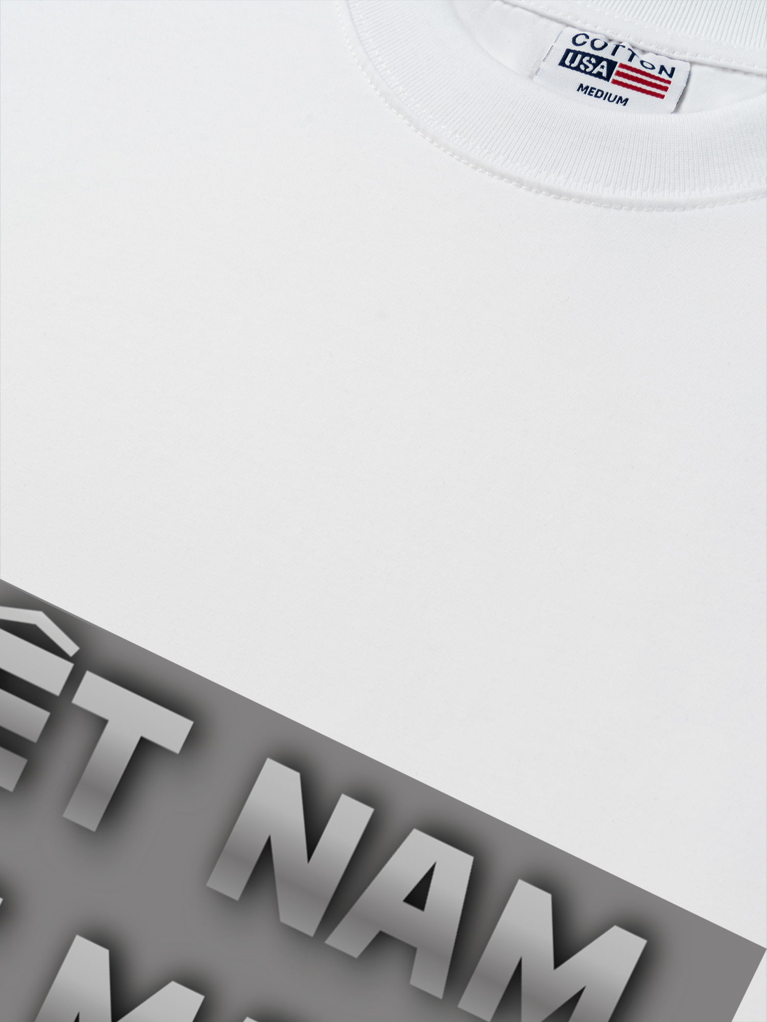 Áo Thun Relaxed Fit Việt Nam Sức Mạnh