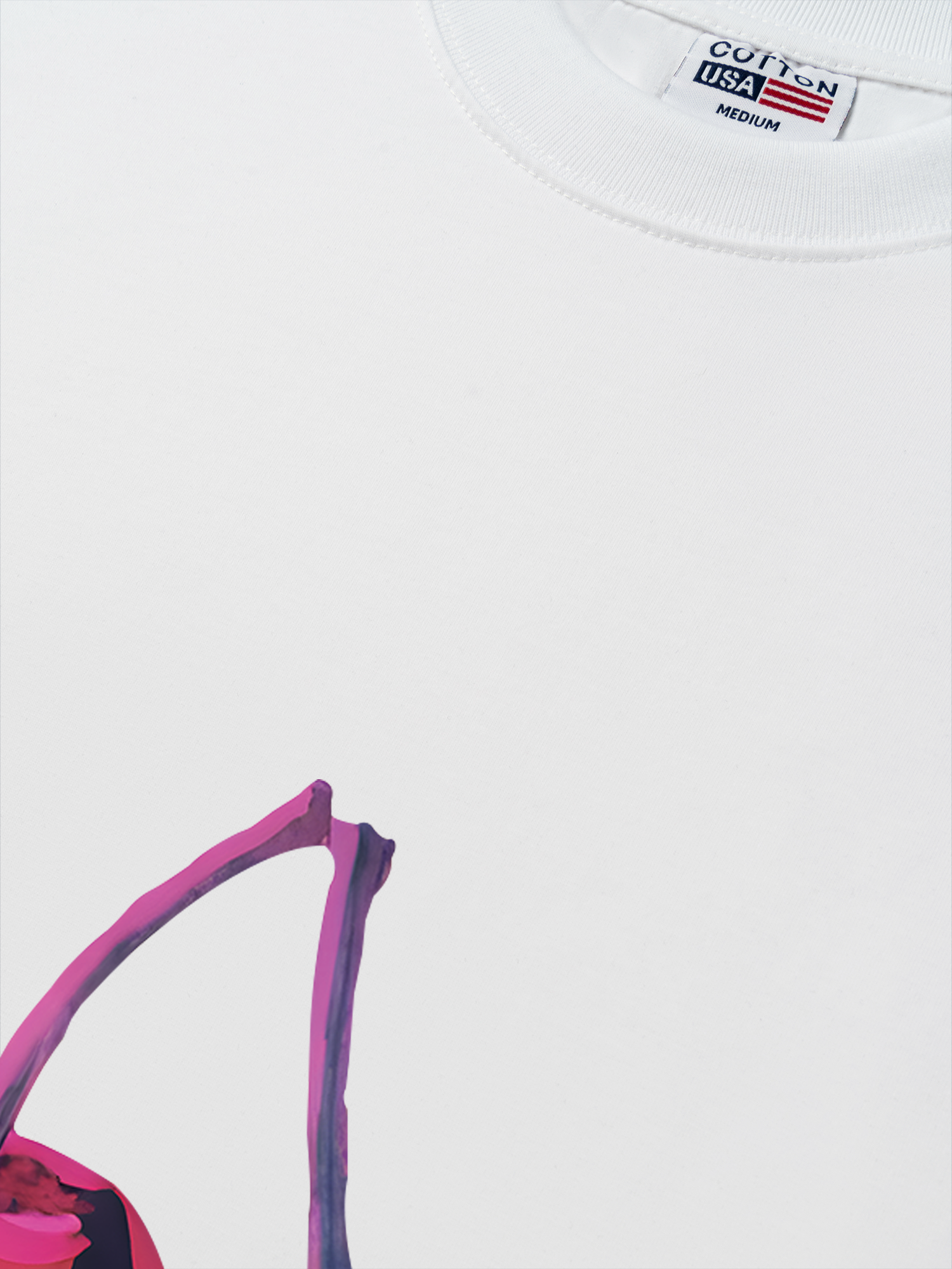 Áo Thun Relaxed Fit Tropical Purple Cherry