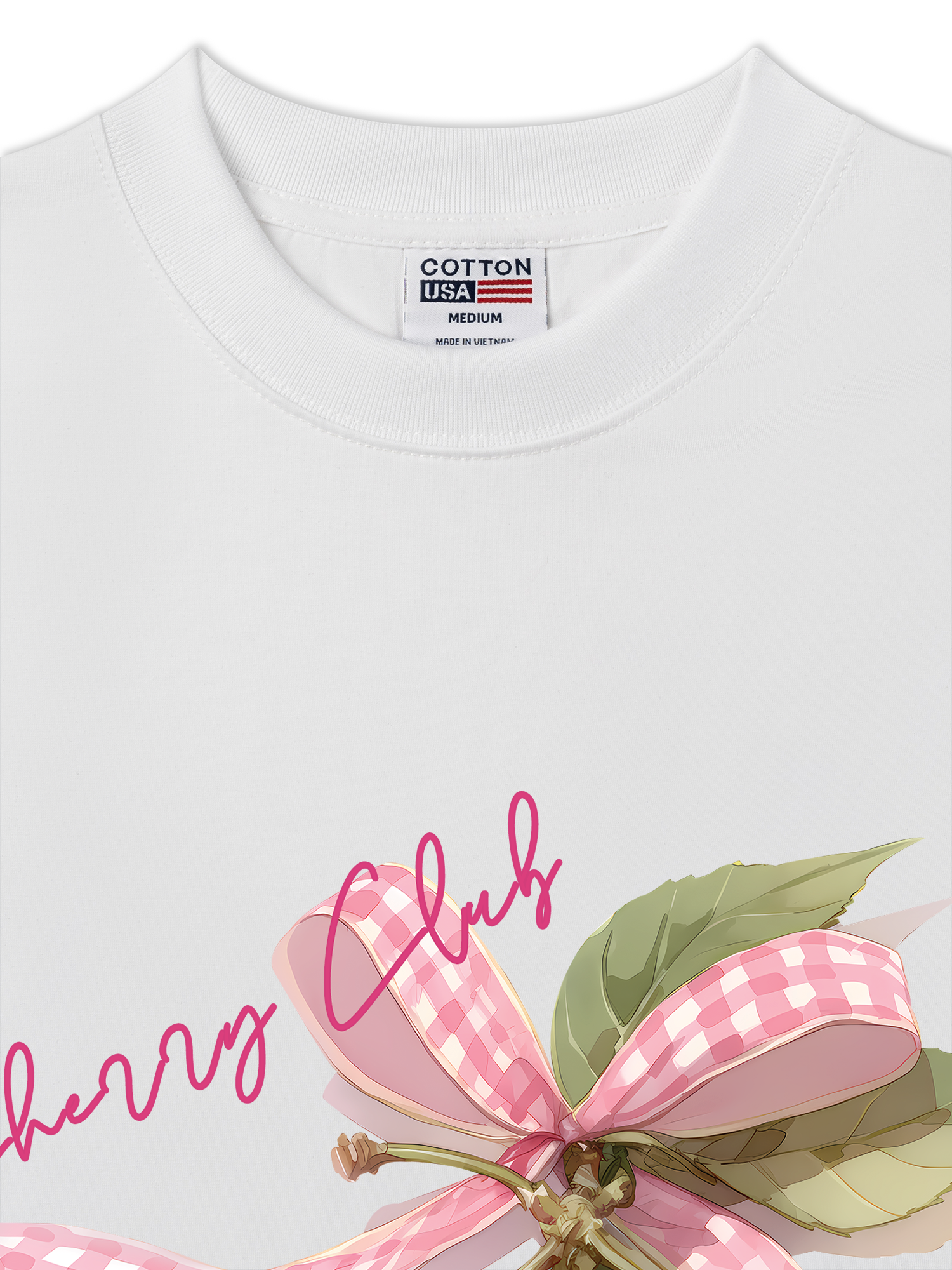 Áo Thun Relaxed Fit Cherru Club Pink Plaid