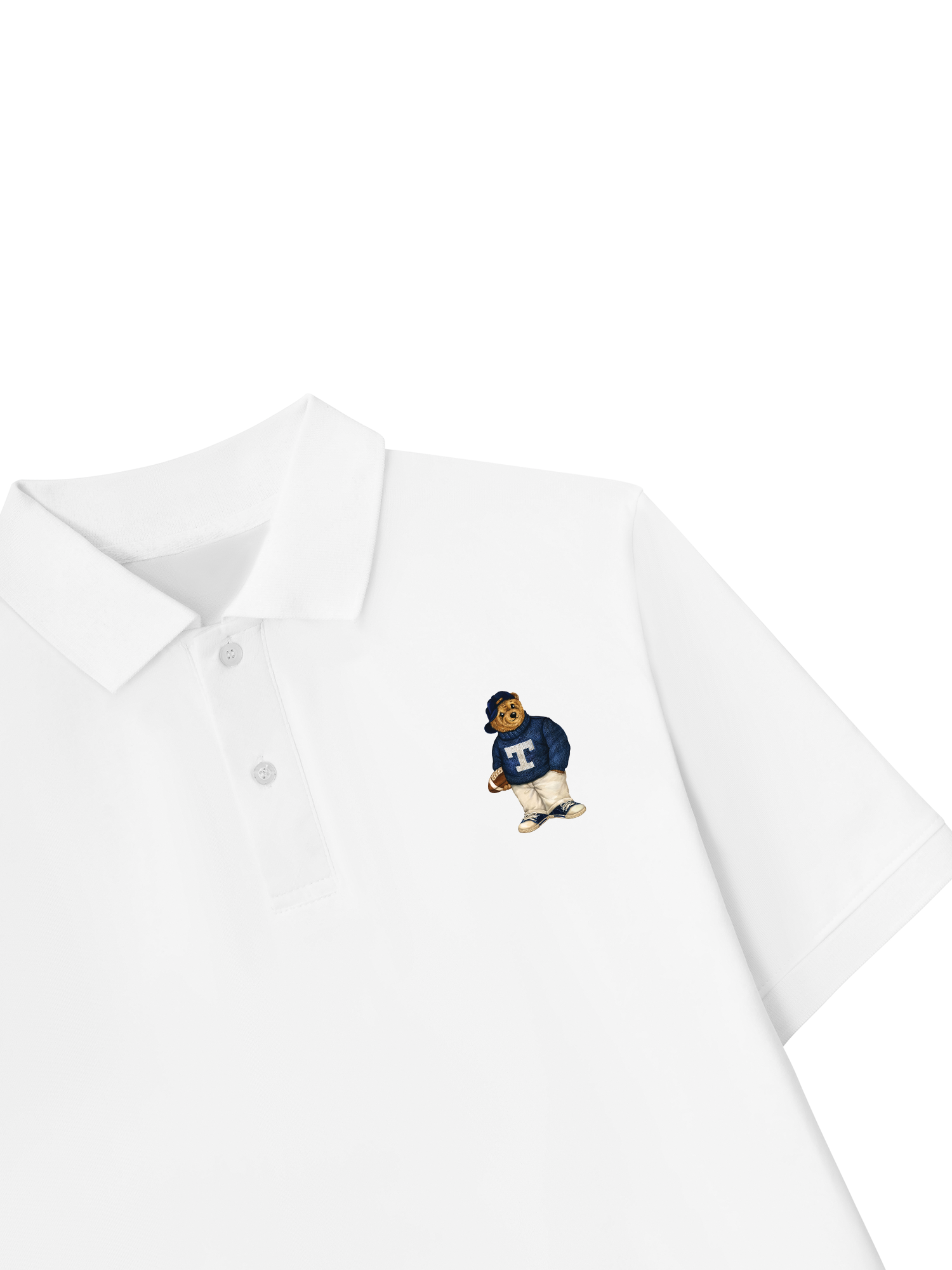 Áo Polo Relaxed Fit Bear Two