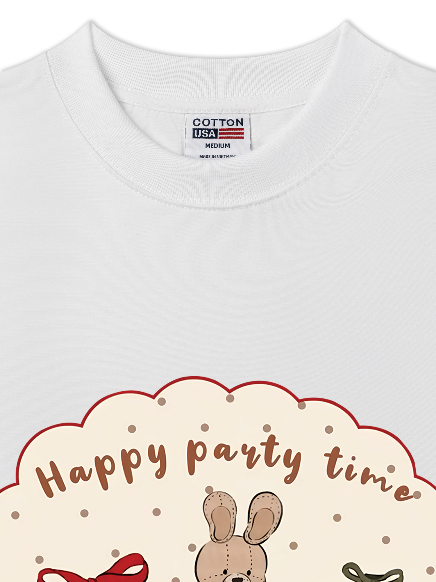 Áo Thun Relaxed Fit Happy Party Time