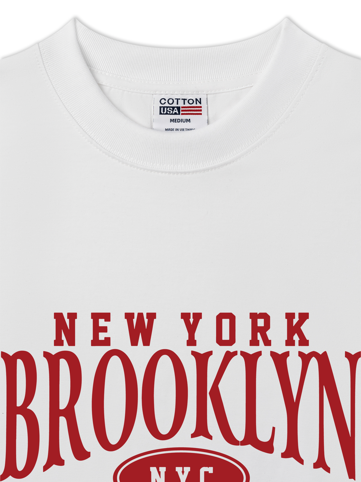 Áo Thun Relaxed Fit City New York Brooklyn