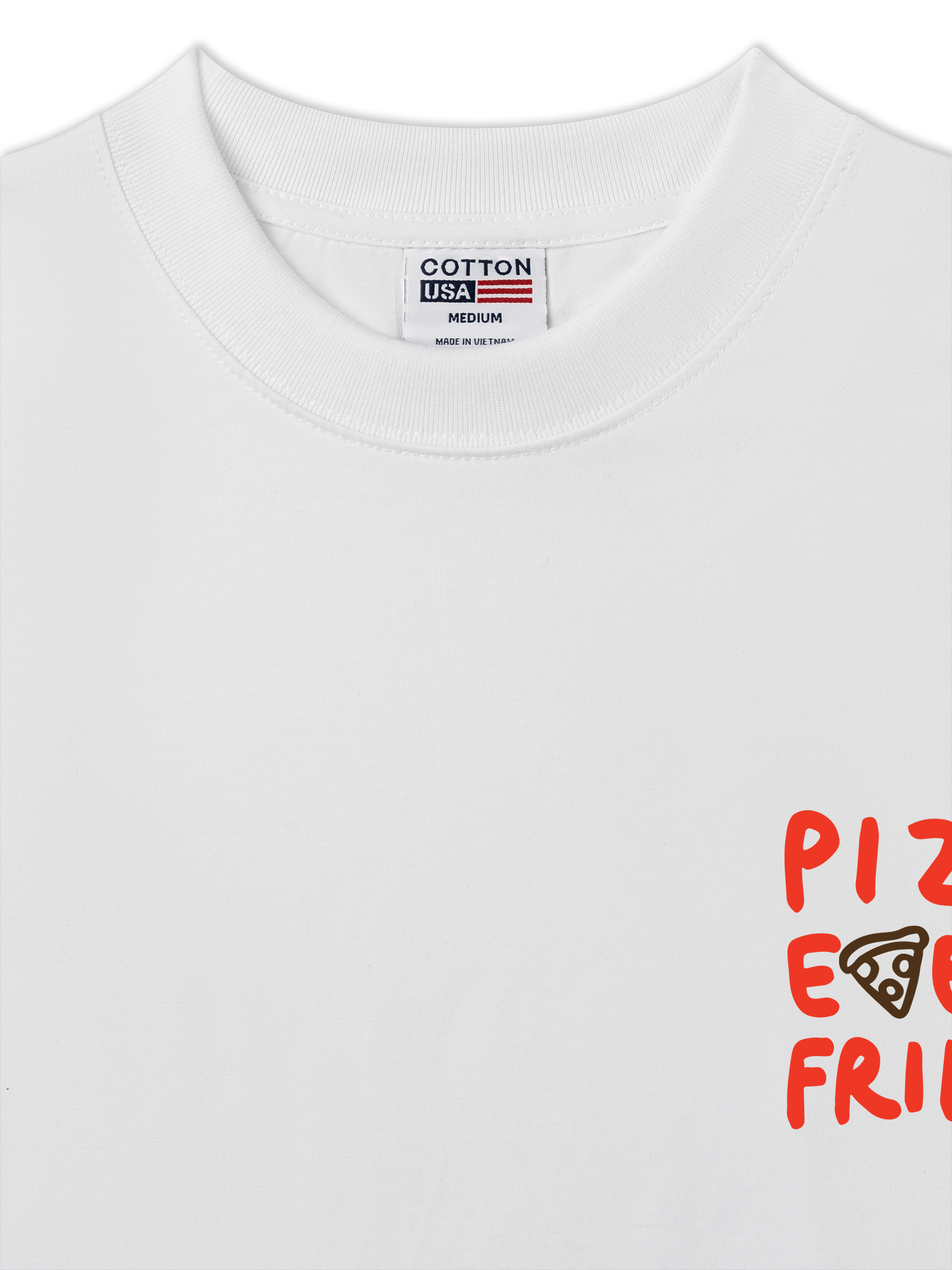 Áo Thun Relaxed Fit Yummy Mood Pizzatime