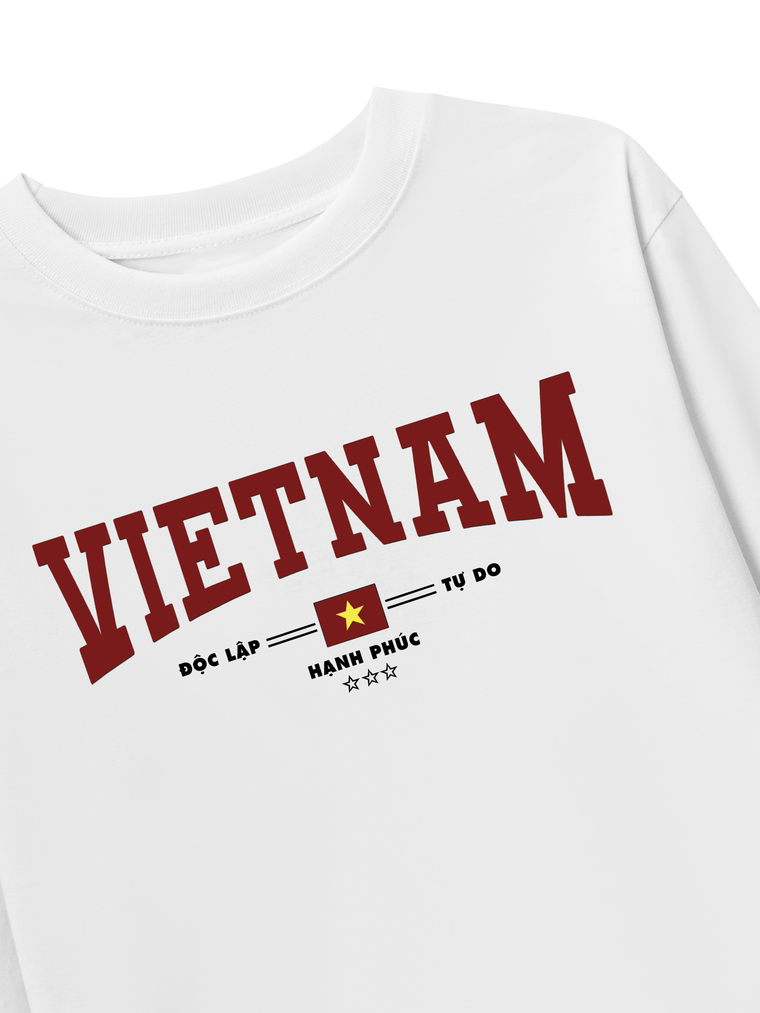 Áo Thun Dài Tay Việt Nam Độc lập - Tự Do - Hạnh Phúc 3