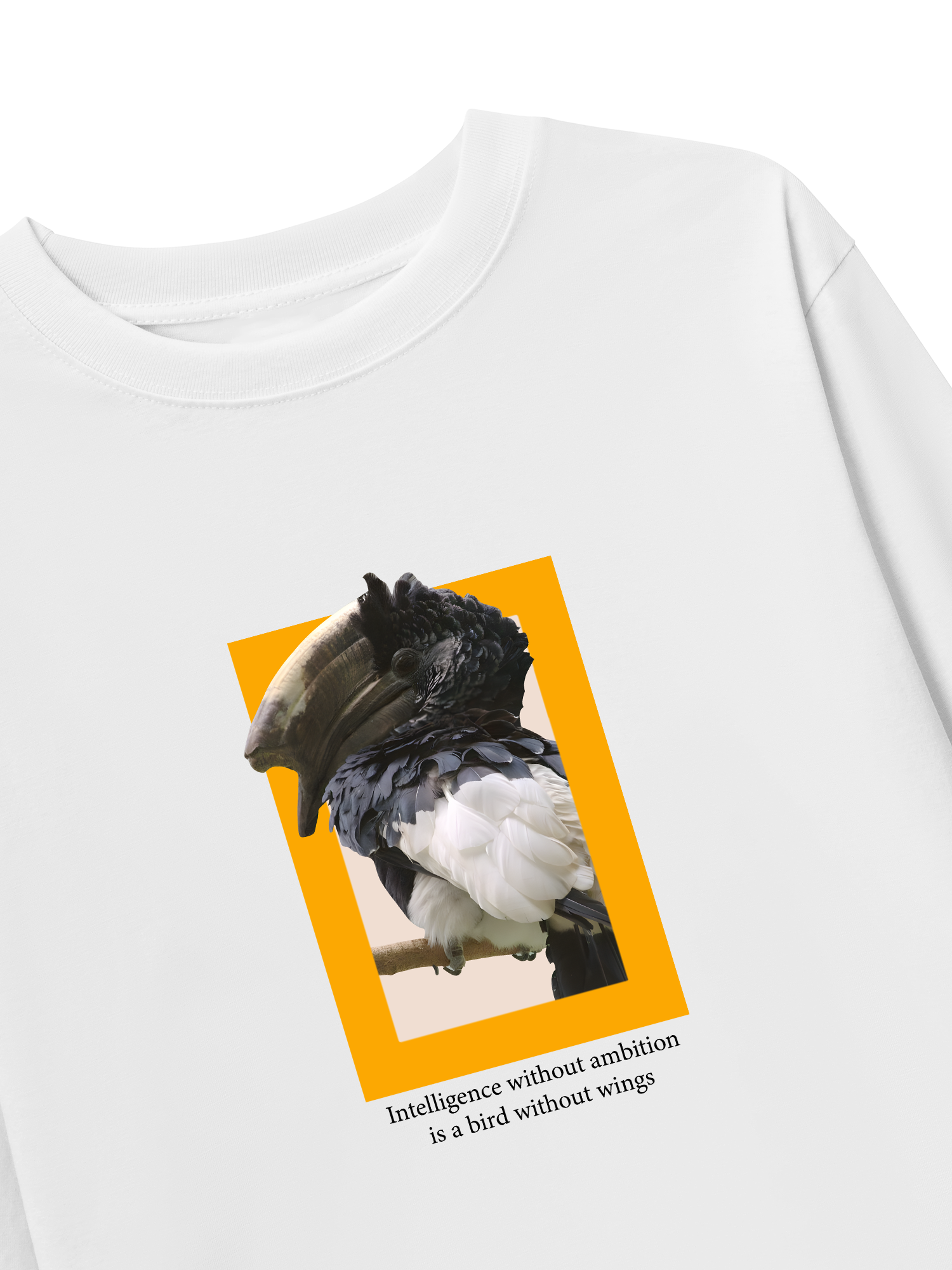 Áo Thun Dài Tay Wild Life Intelligence With Ambition