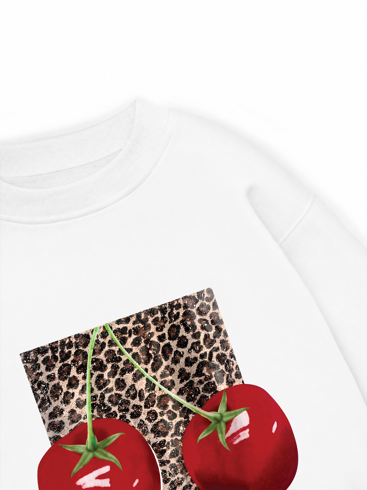 Áo Sweater Nỉ Hai Da Urban Leopard Tomatoes Perfection