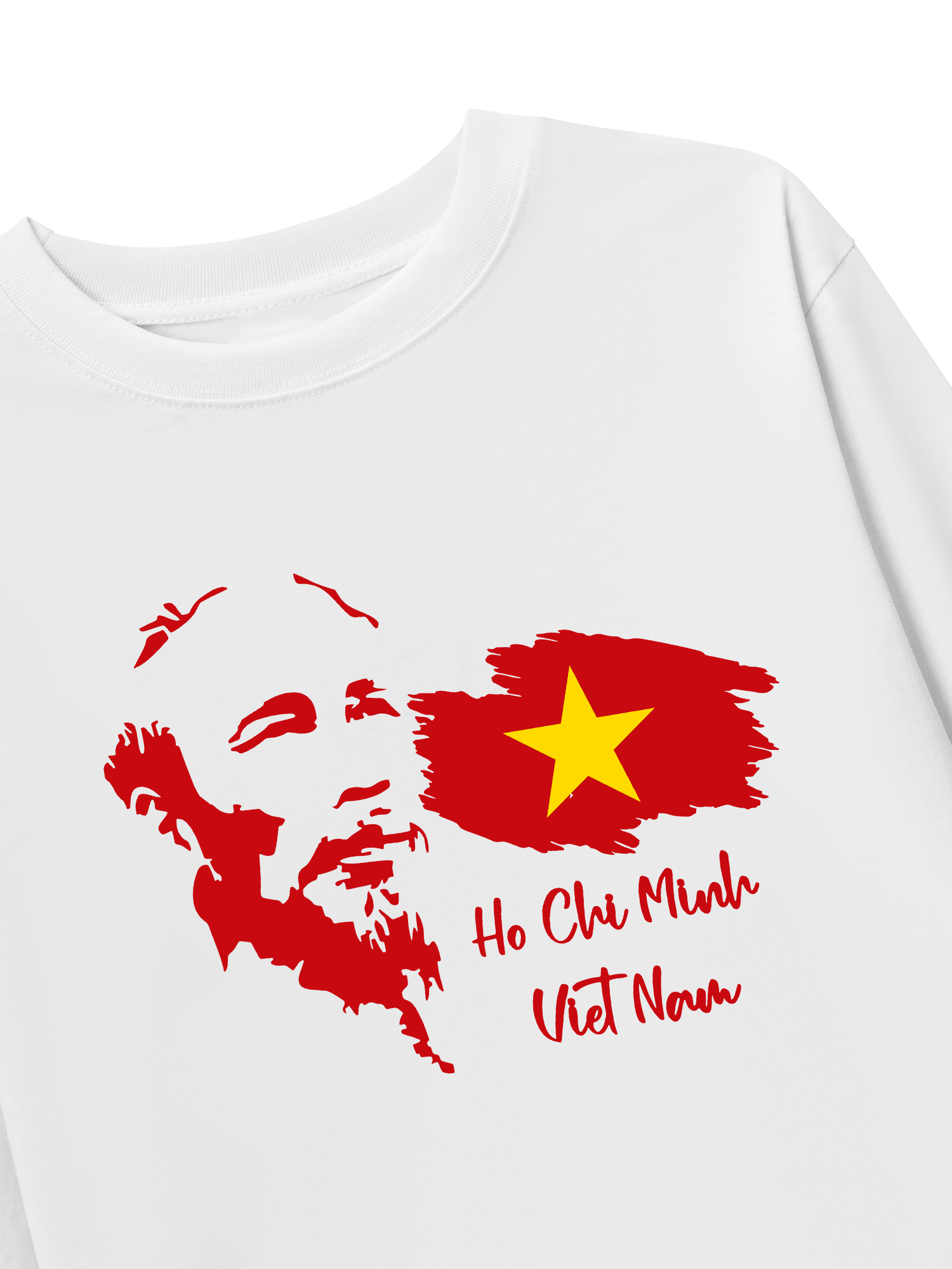 Áo Thun Dài Tay Hồ Chí Minh