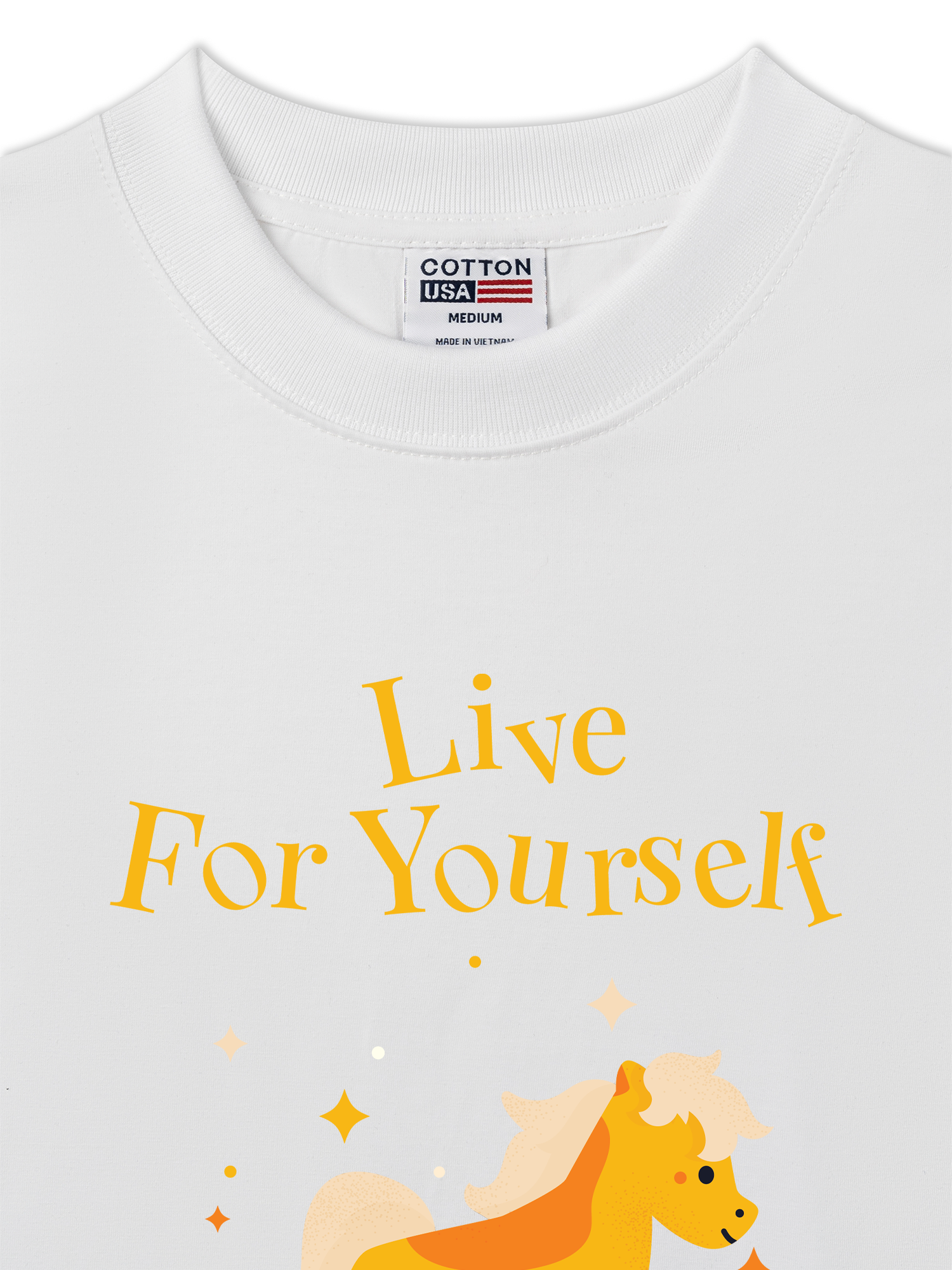 Áo Thun Relaxed Fit Live For Yourself