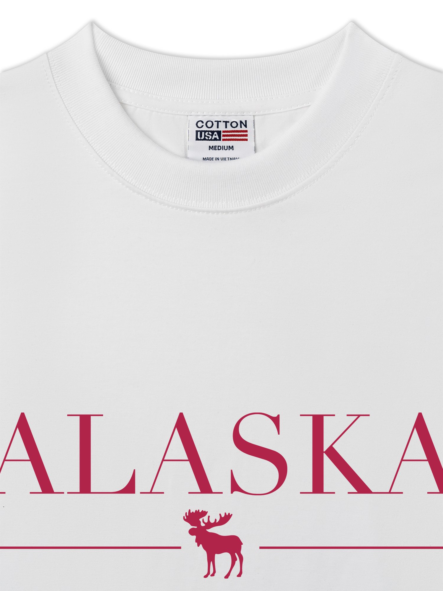 Áo Thun Relaxed Fit City Alaska Land Of The Midnight Sun